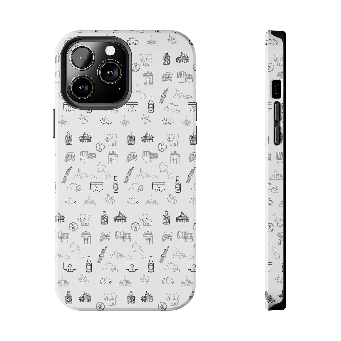 Tough Phone Cases "Lao Icons"