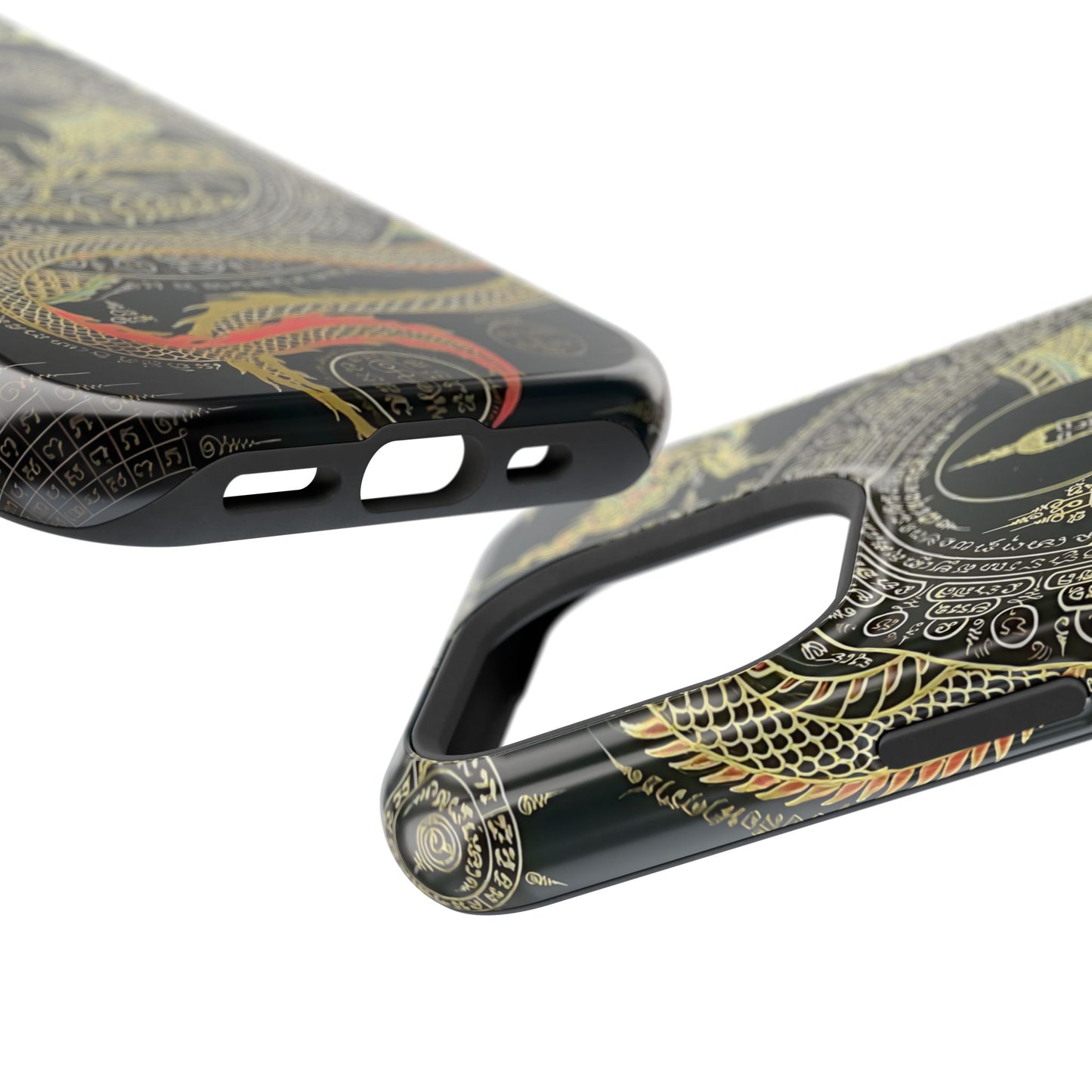 iPhone Case - Sak Yant Design - Magnetic Impact-Resistant