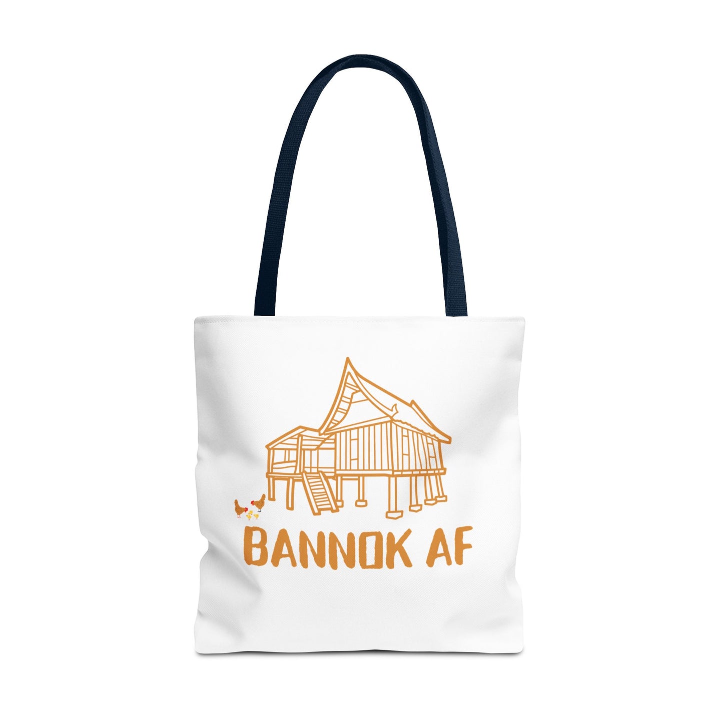 Tote Bag (AOP) "Bannok AF"