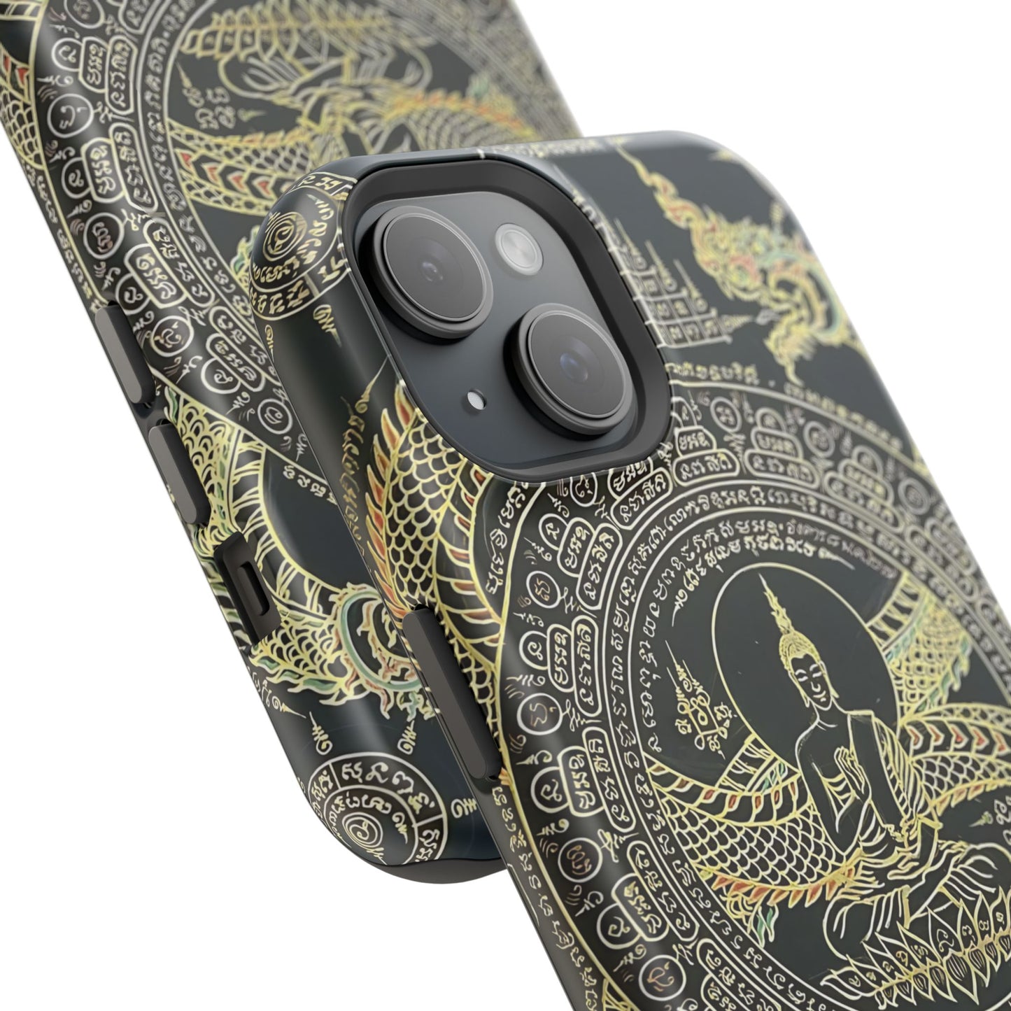 iPhone Case - Sak Yant Design - Magnetic Impact-Resistant