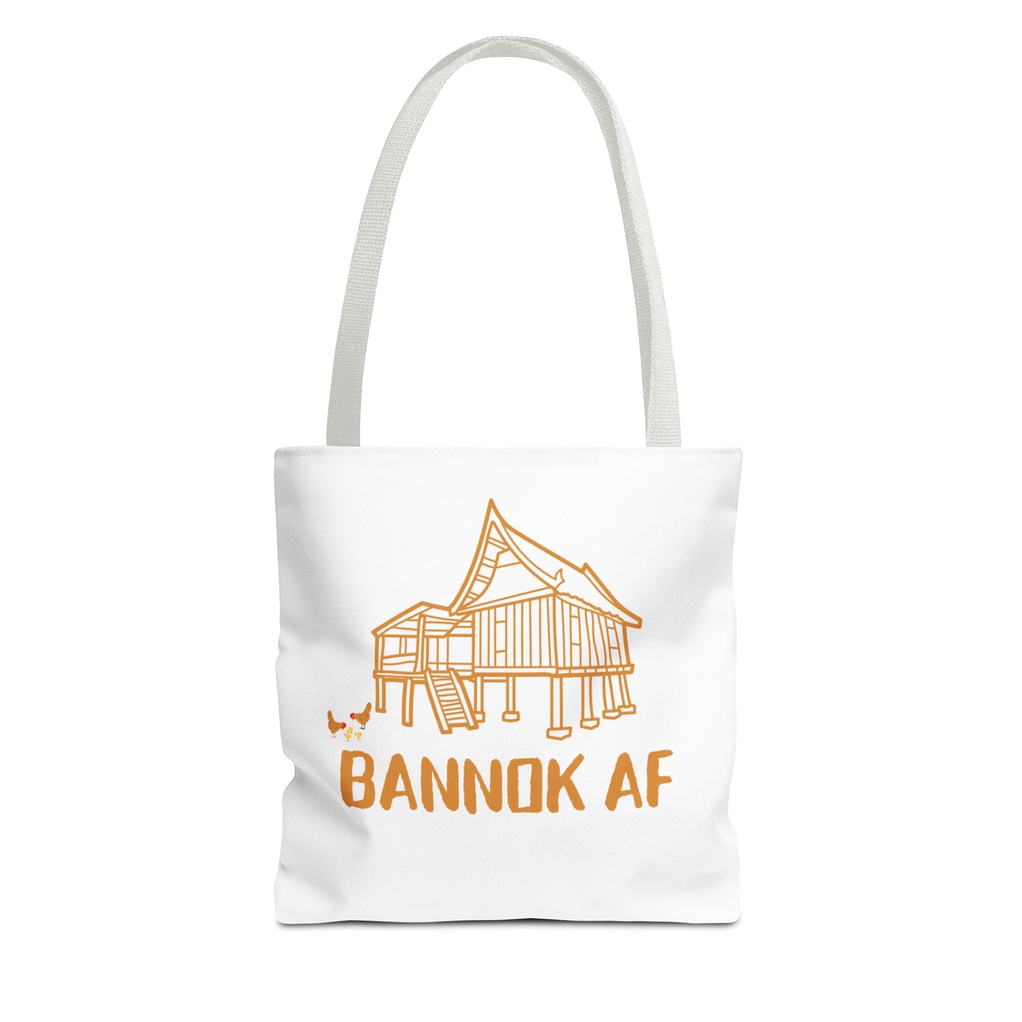 Tote Bag (AOP) "Bannok AF"