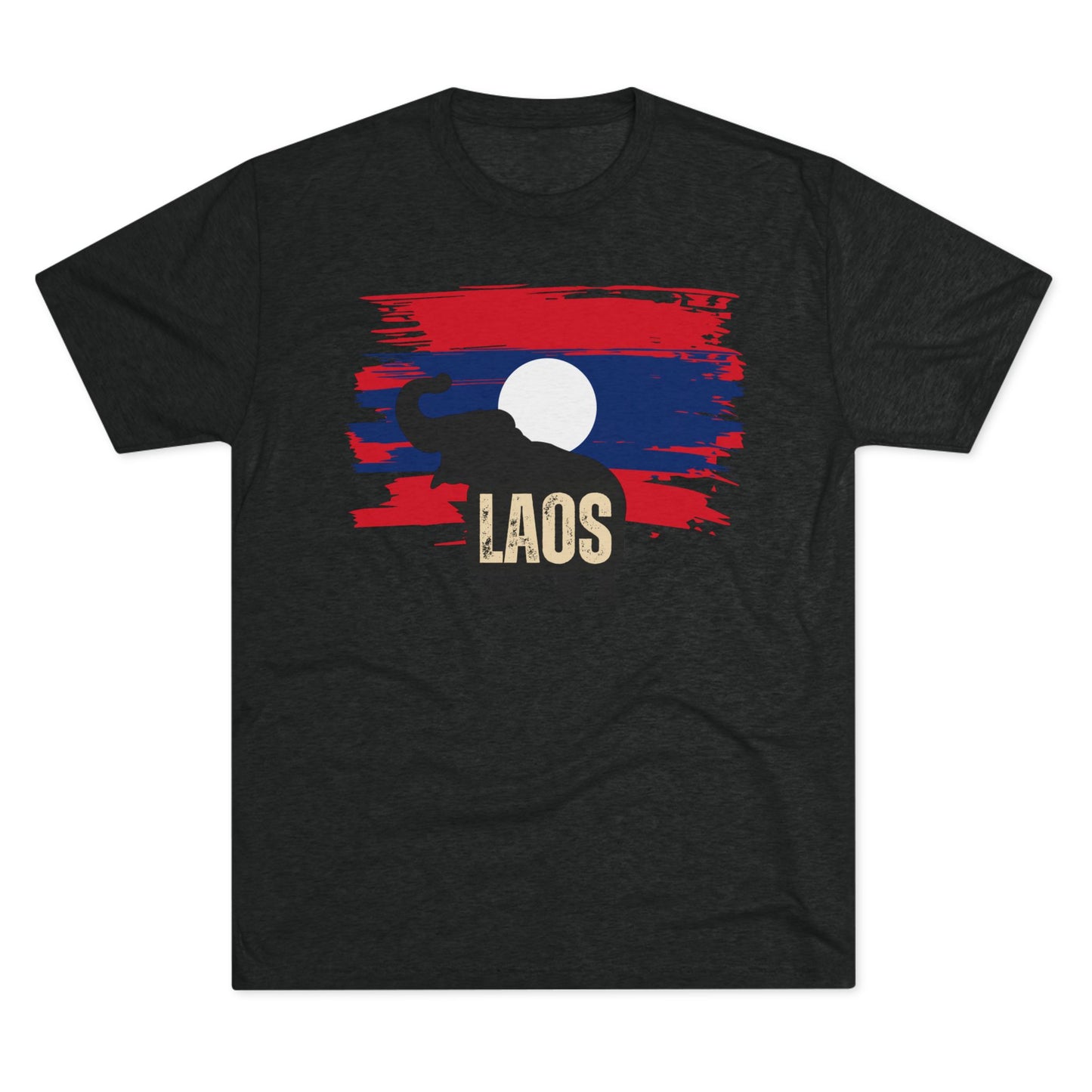 Unisex Tri-Blend Crew Tee "Laos"