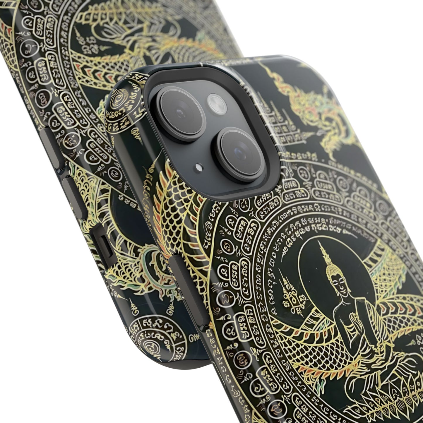 iPhone Case - Sak Yant Design - Magnetic Impact-Resistant