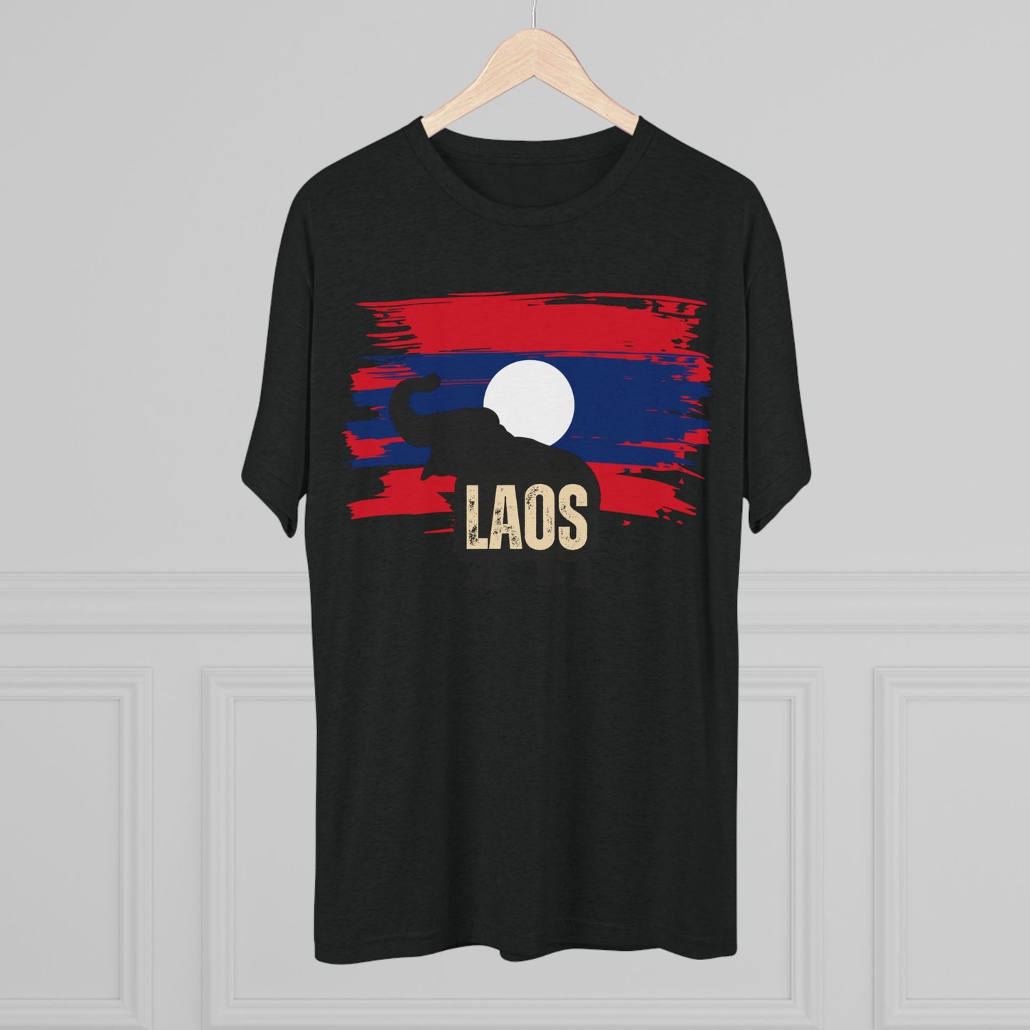 Unisex Tri-Blend Crew Tee "Laos"