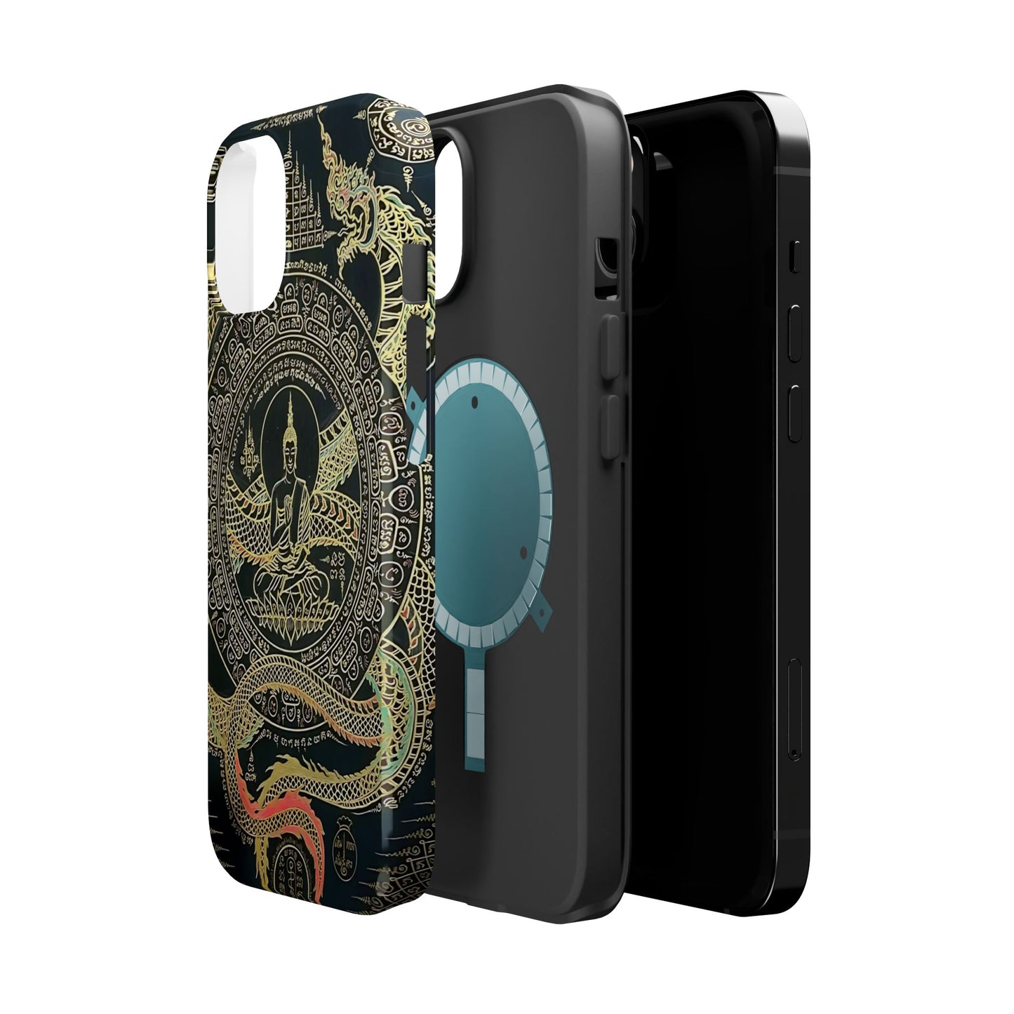 iPhone Case - Sak Yant Design - Magnetic Impact-Resistant