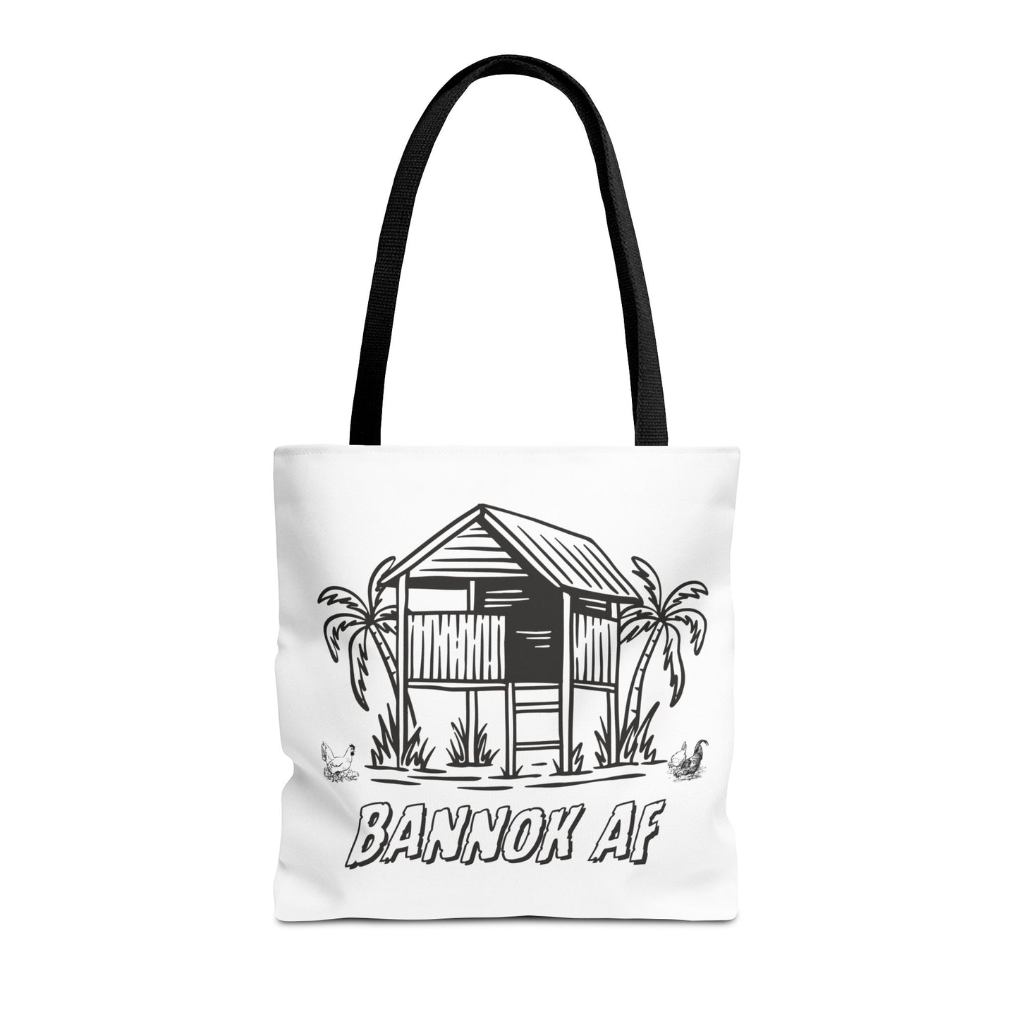 Tote Bag (AOP) "Bannok AF"