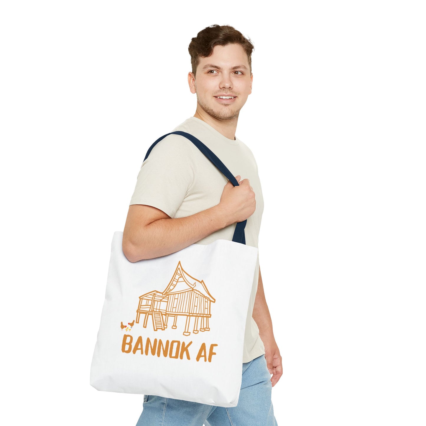 Tote Bag (AOP) "Bannok AF"