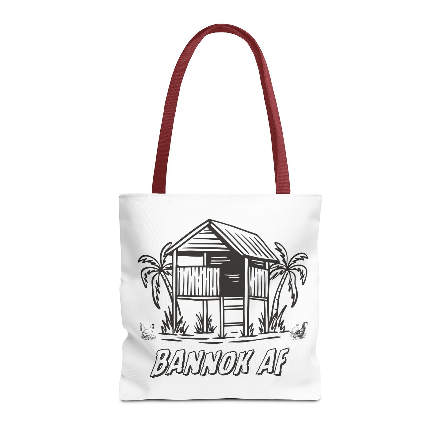 Tote Bag (AOP) "Bannok AF"