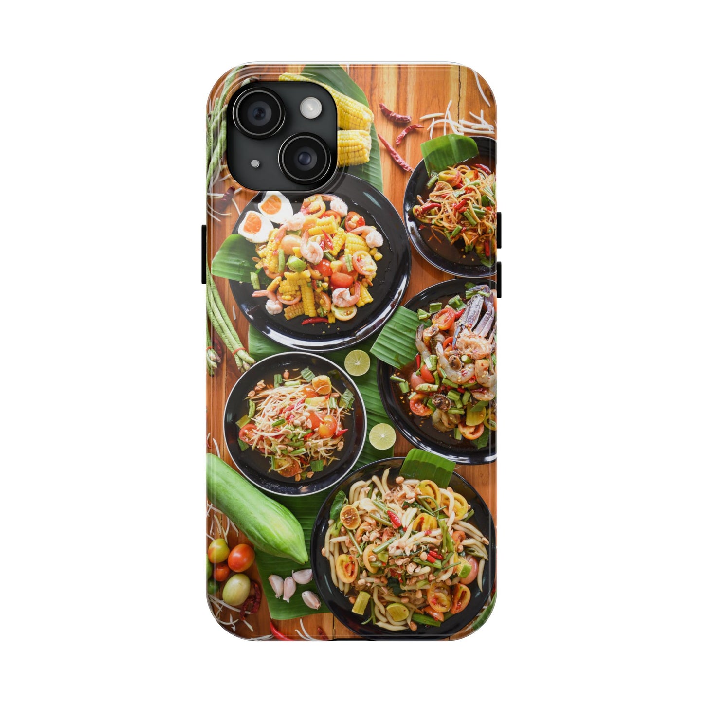 Tough Phone Cases "Papaya Salad"