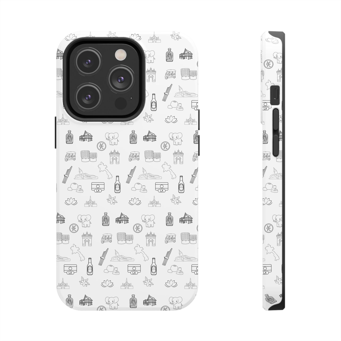 Tough Phone Cases "Lao Icons"