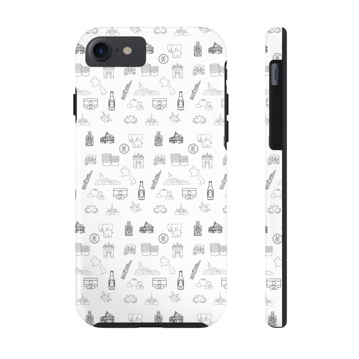 Tough Phone Cases "Lao Icons"