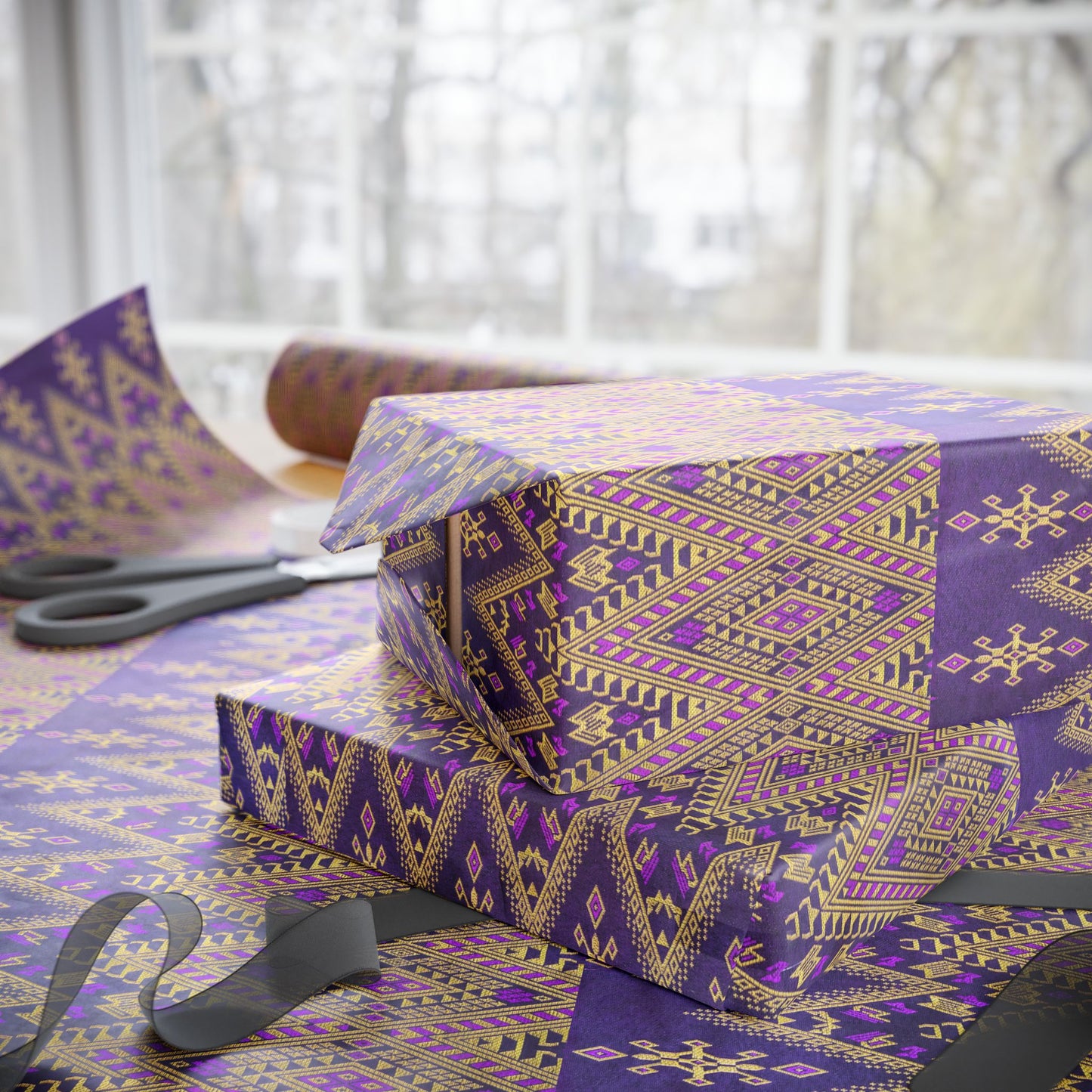 Thai Design Wrapping Paper