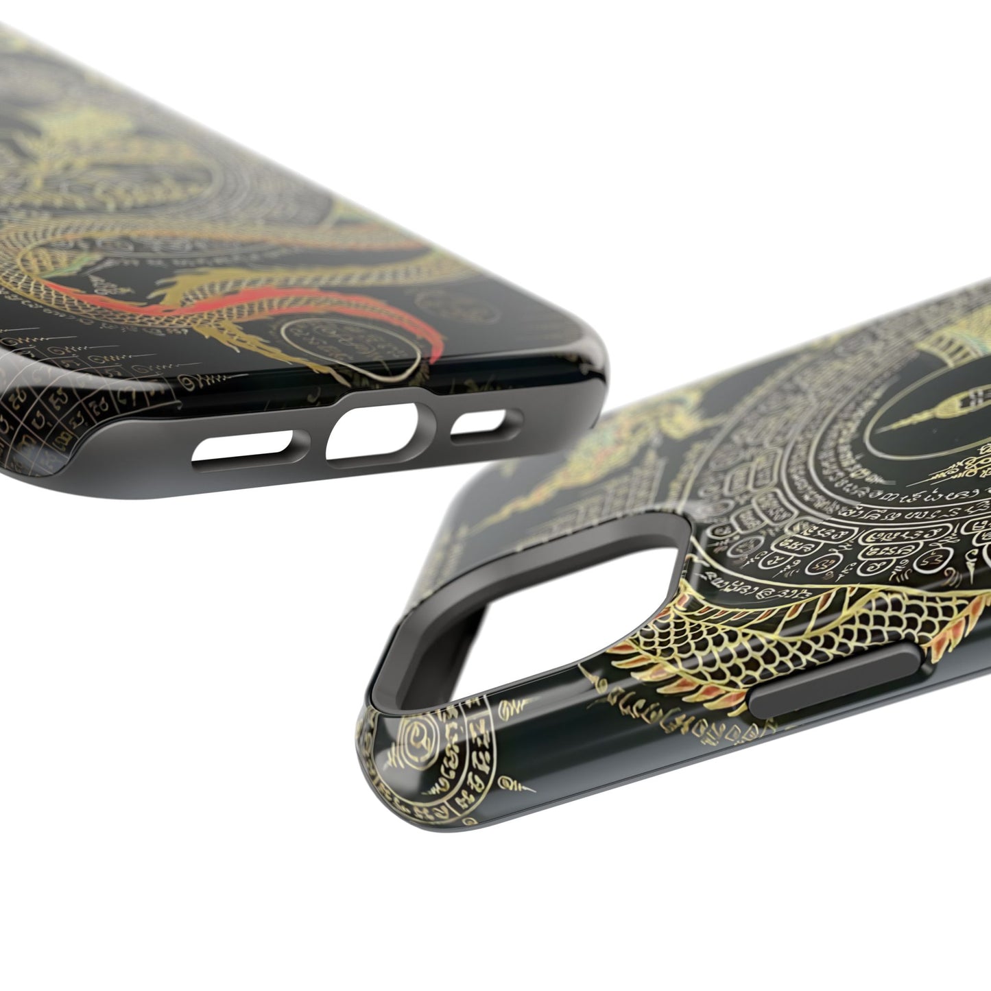 iPhone Case - Sak Yant Design - Magnetic Impact-Resistant
