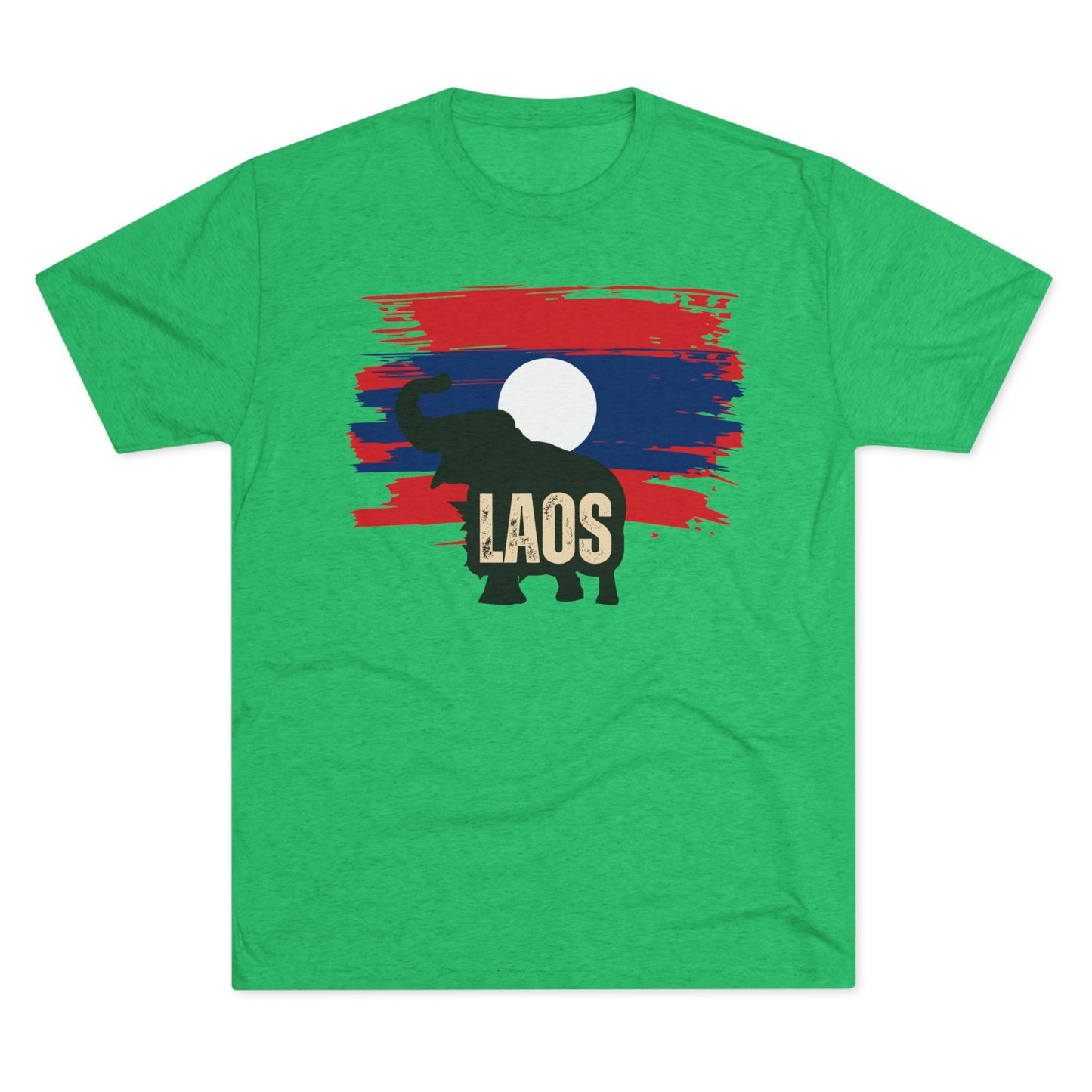 Unisex Tri-Blend Crew Tee "Laos"