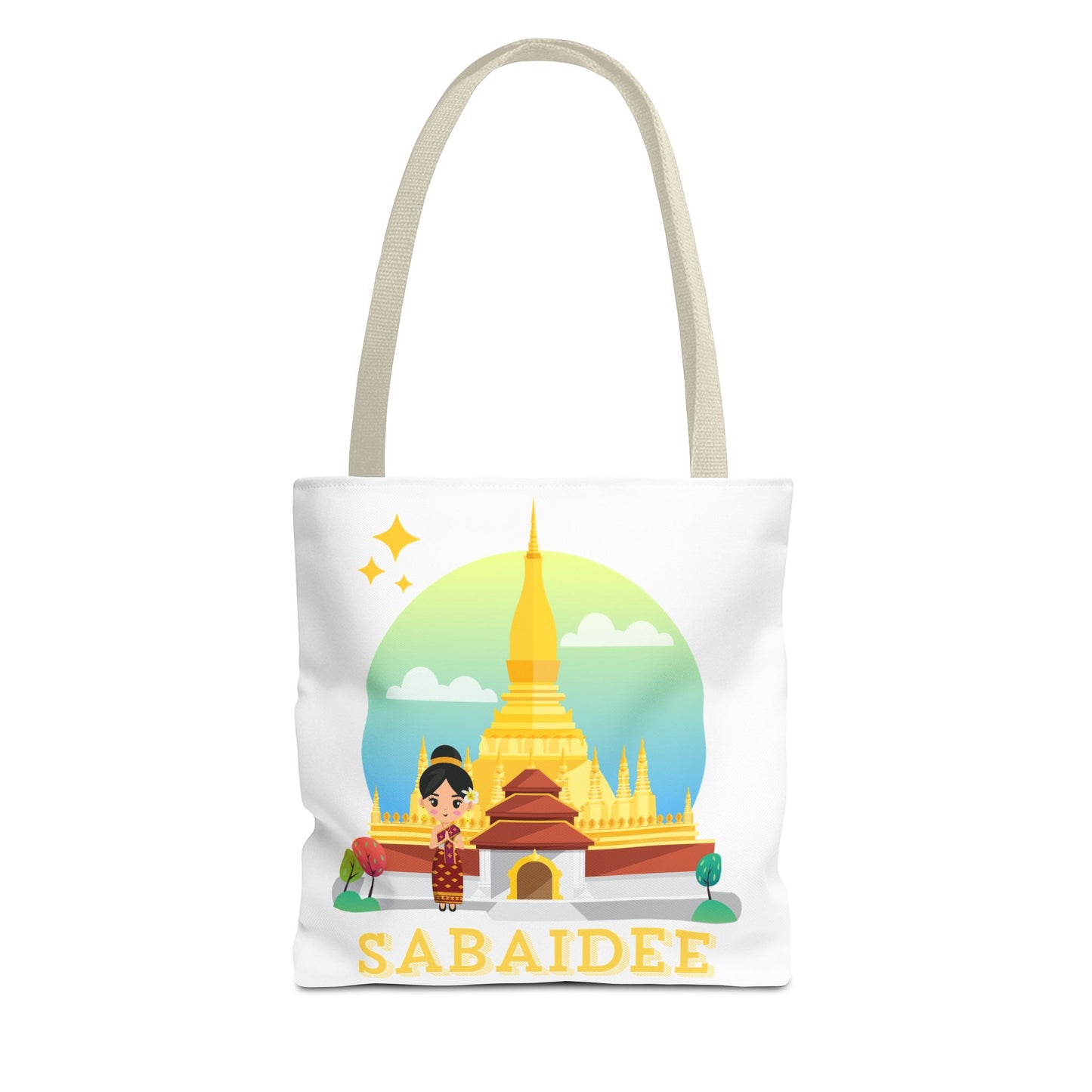 Tote Bag (AOP) "Sabaidee"