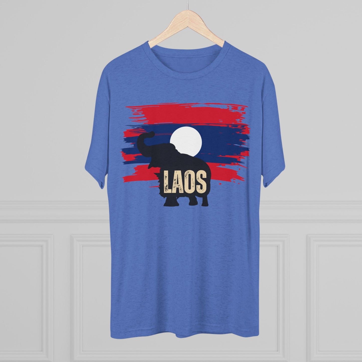 Unisex Tri-Blend Crew Tee "Laos"