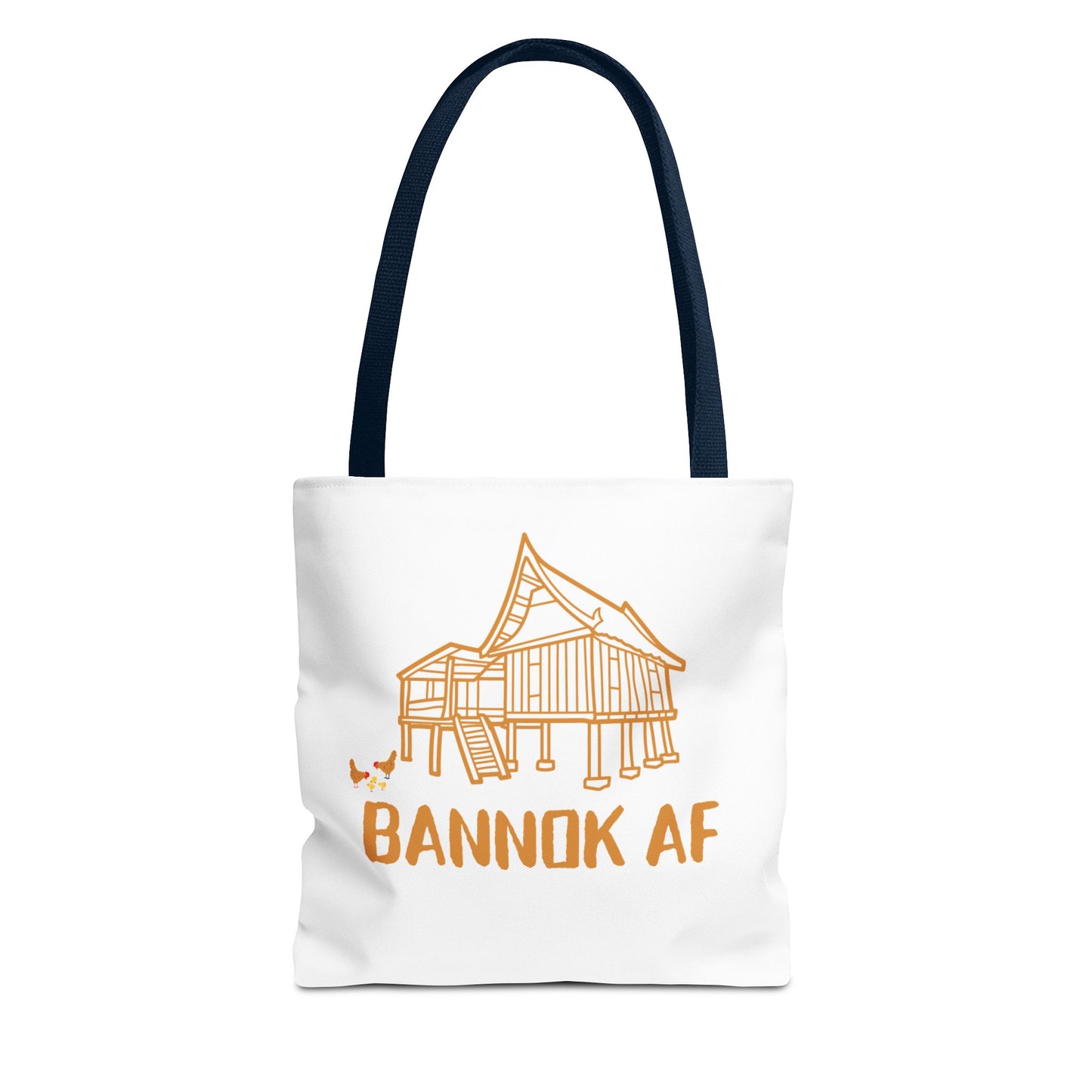 Tote Bag (AOP) "Bannok AF"