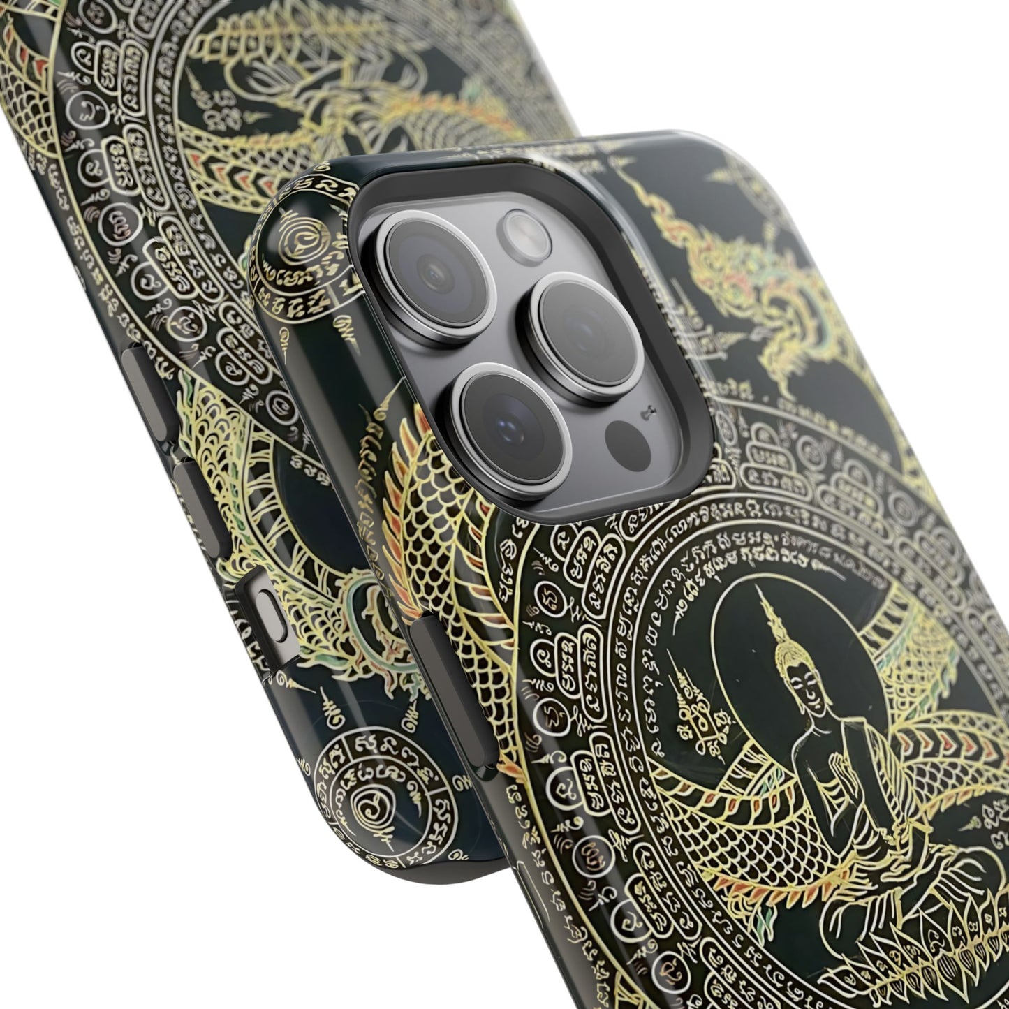 iPhone Case - Sak Yant Design - Magnetic Impact-Resistant