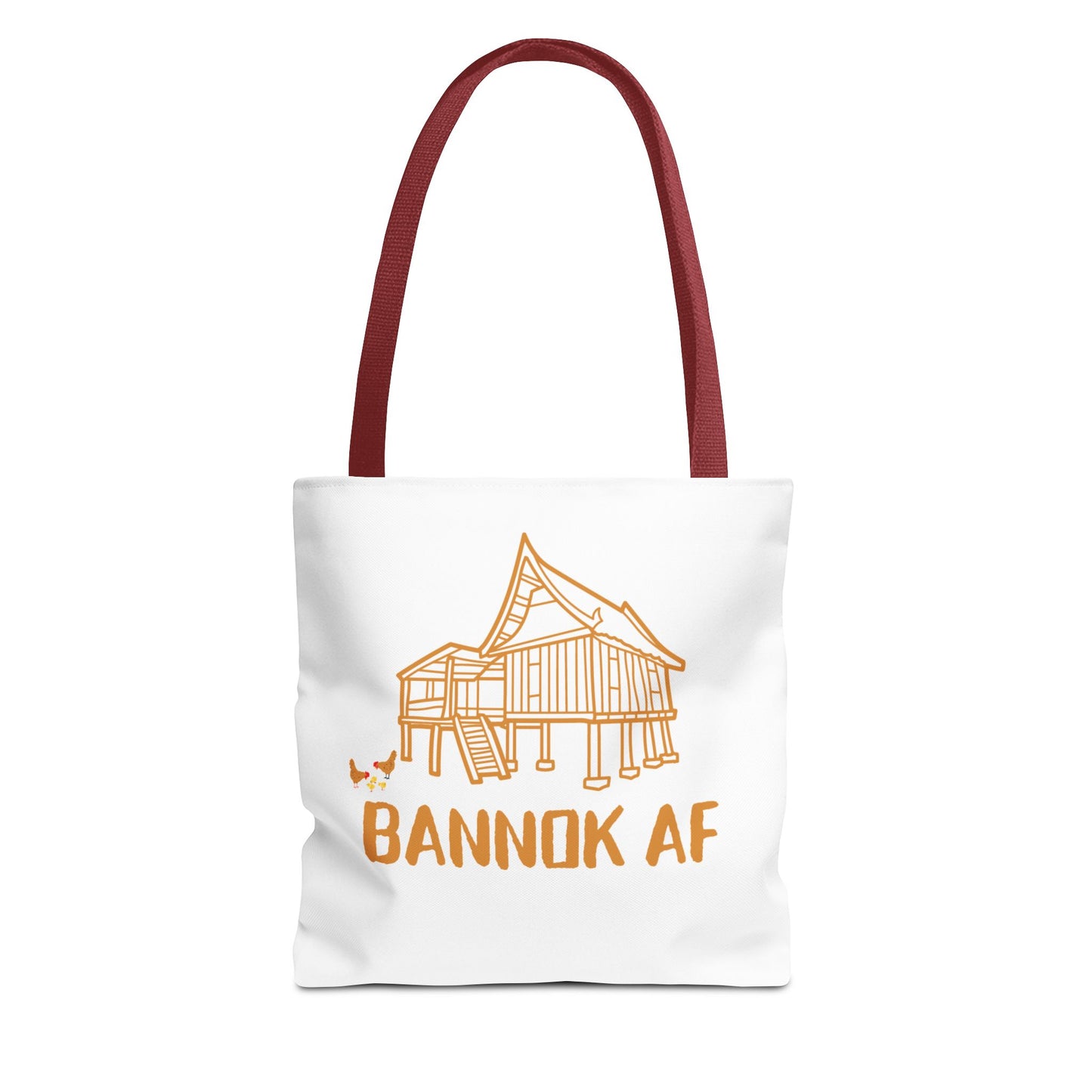 Tote Bag (AOP) "Bannok AF"