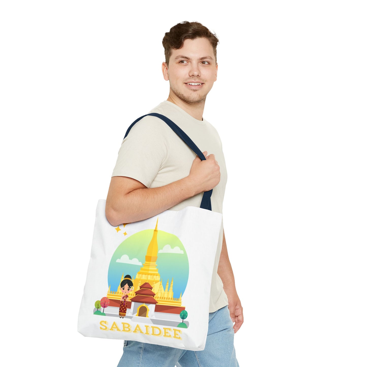 Tote Bag (AOP) "Sabaidee"