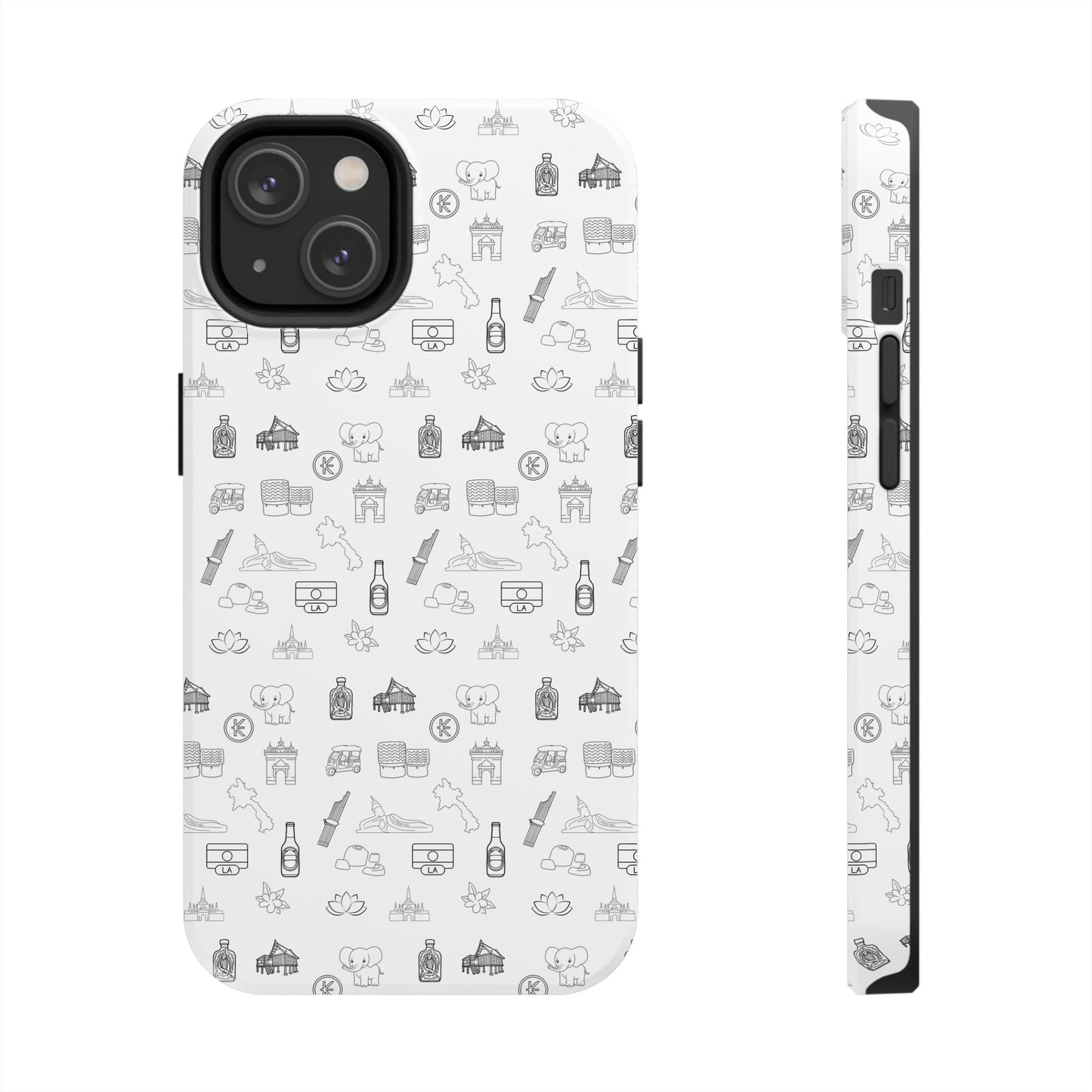 Tough Phone Cases "Lao Icons"