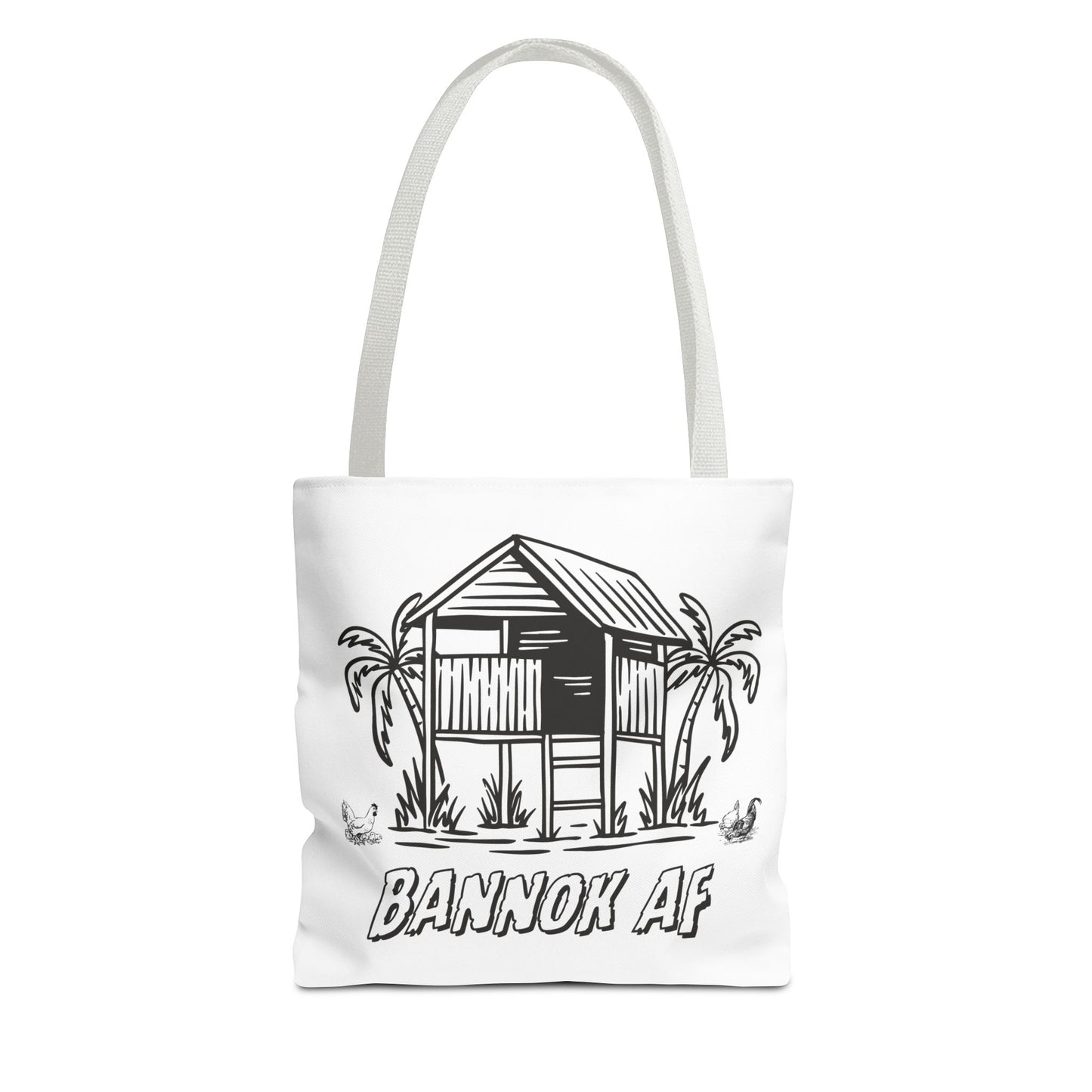 Tote Bag (AOP) "Bannok AF"