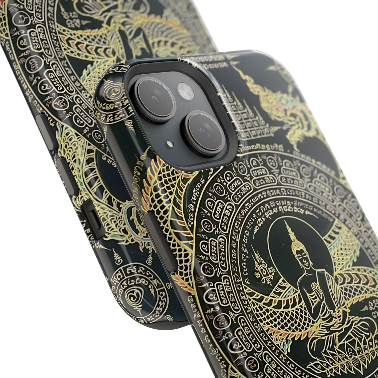 iPhone Case - Sak Yant Design - Magnetic Impact-Resistant