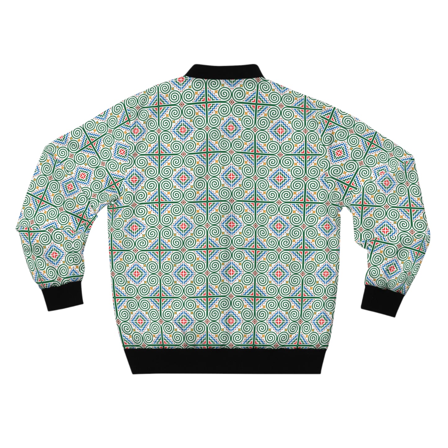 Hmong Design Men's Bomber Jacket (AOP)