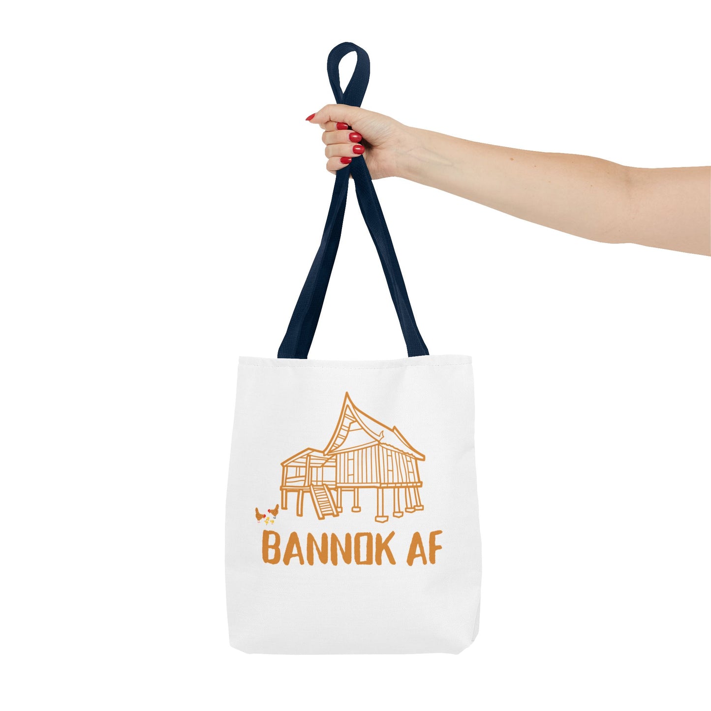 Tote Bag (AOP) "Bannok AF"