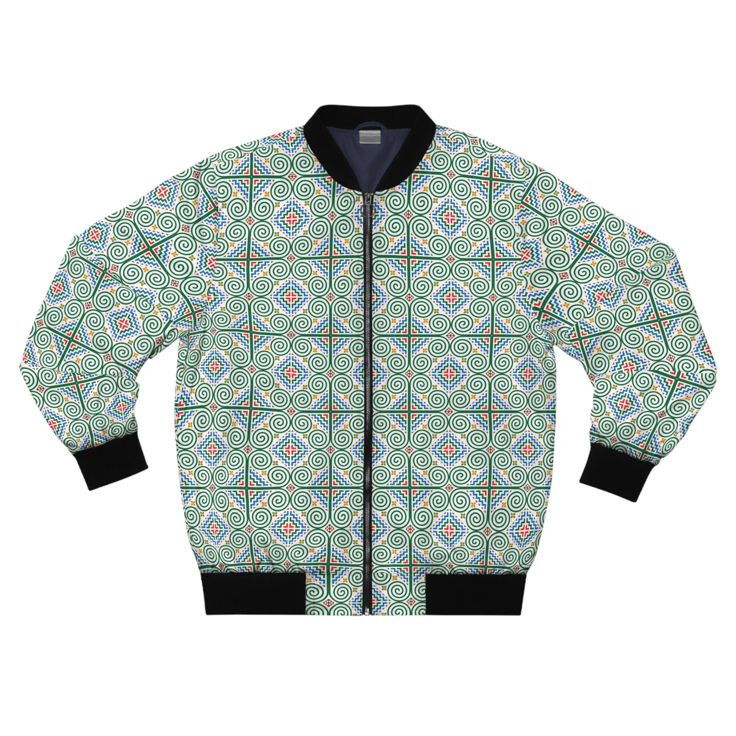 Hmong Design Men's Bomber Jacket (AOP)