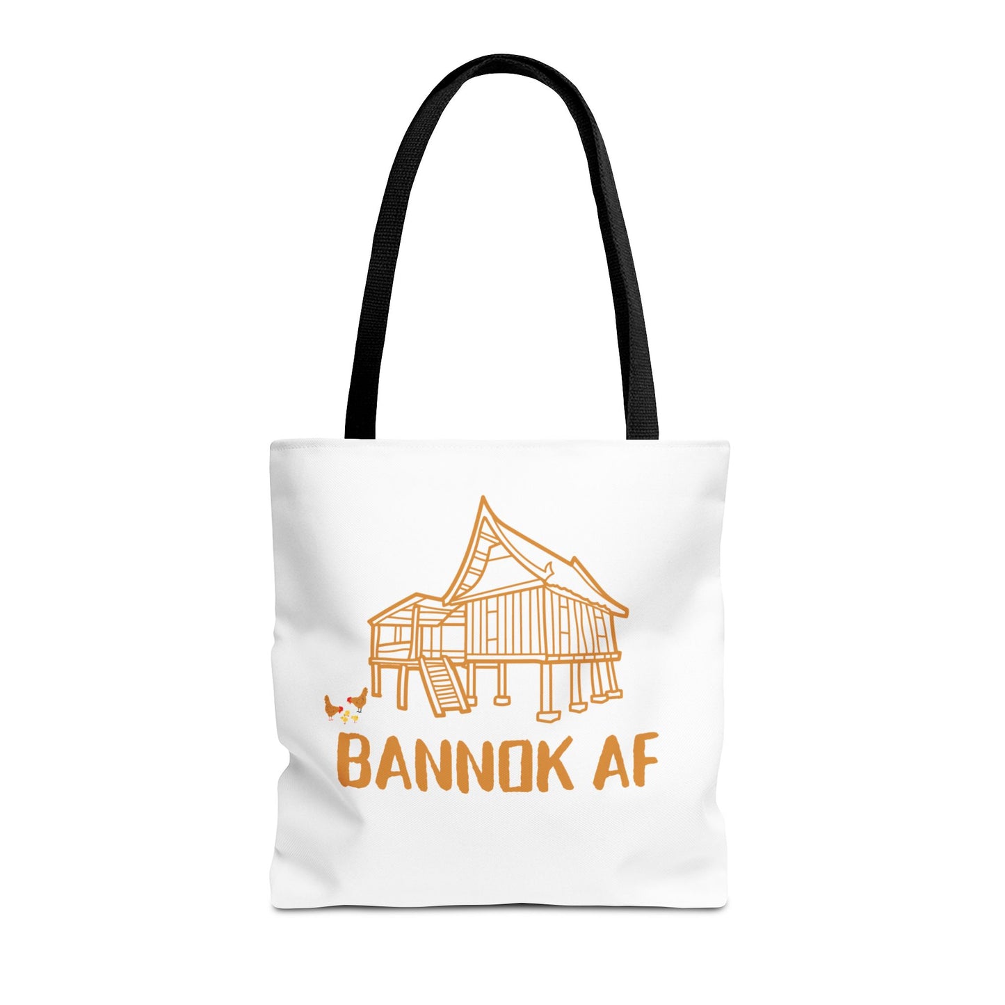 Tote Bag (AOP) "Bannok AF"