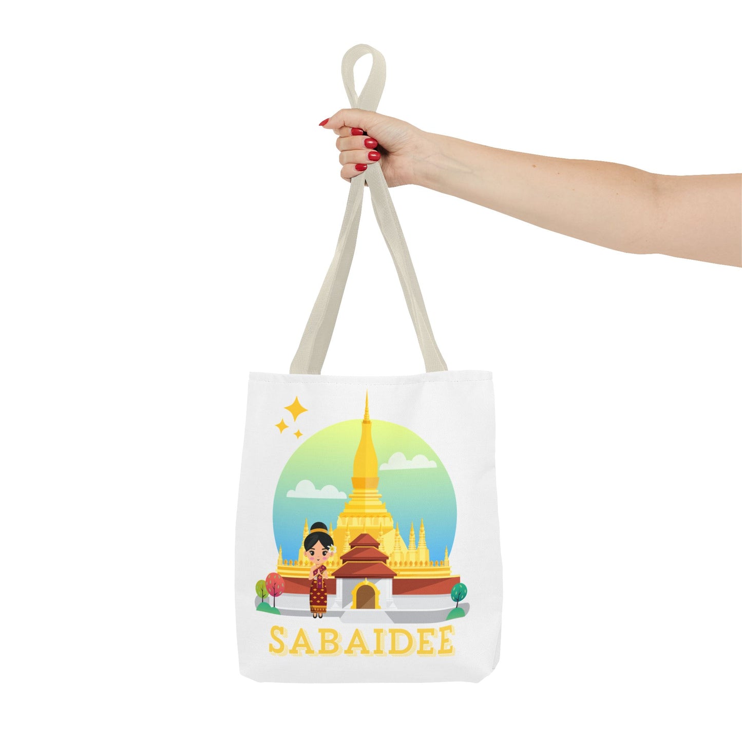 Tote Bag (AOP) "Sabaidee"