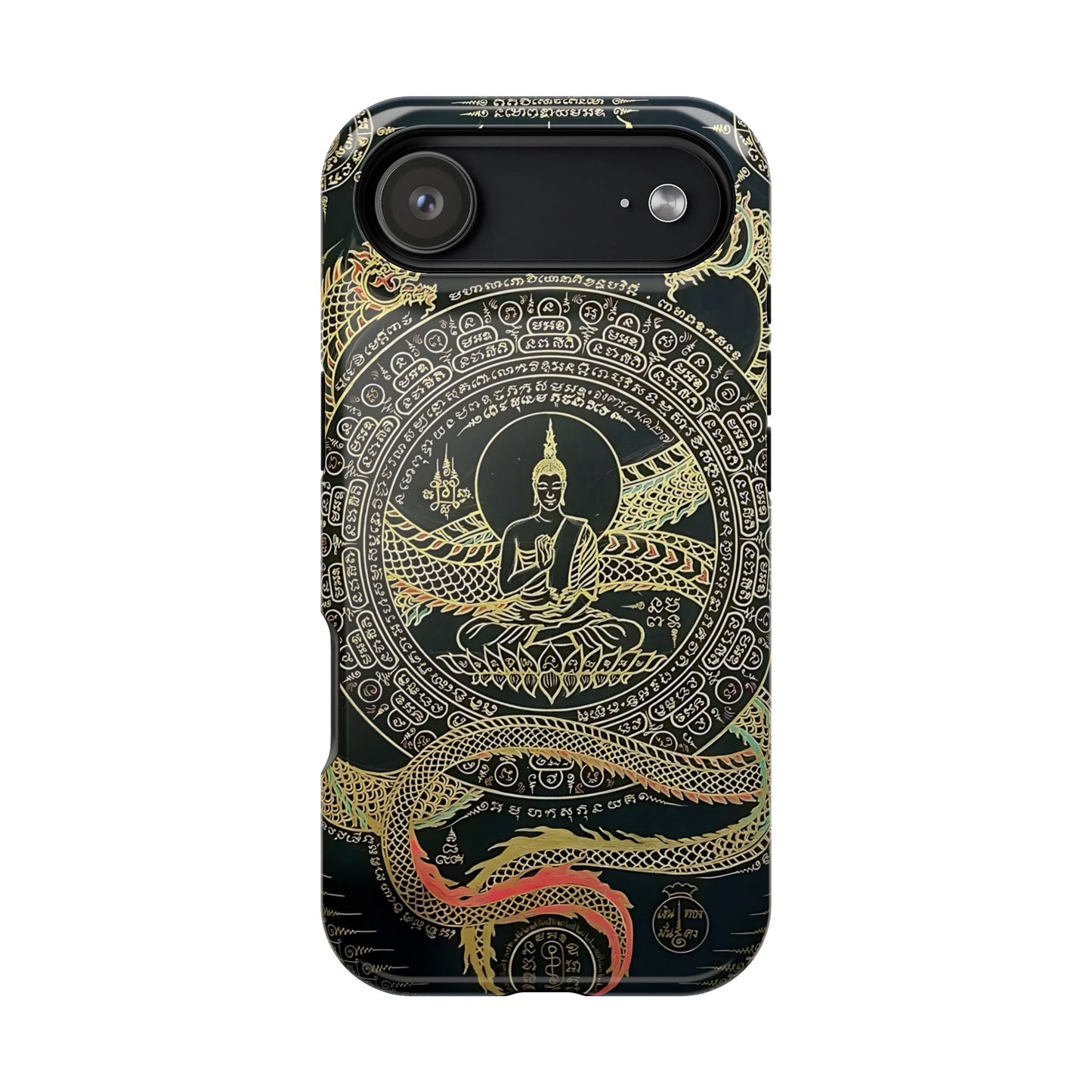 iPhone Case - Sak Yant Design - Magnetic Impact-Resistant