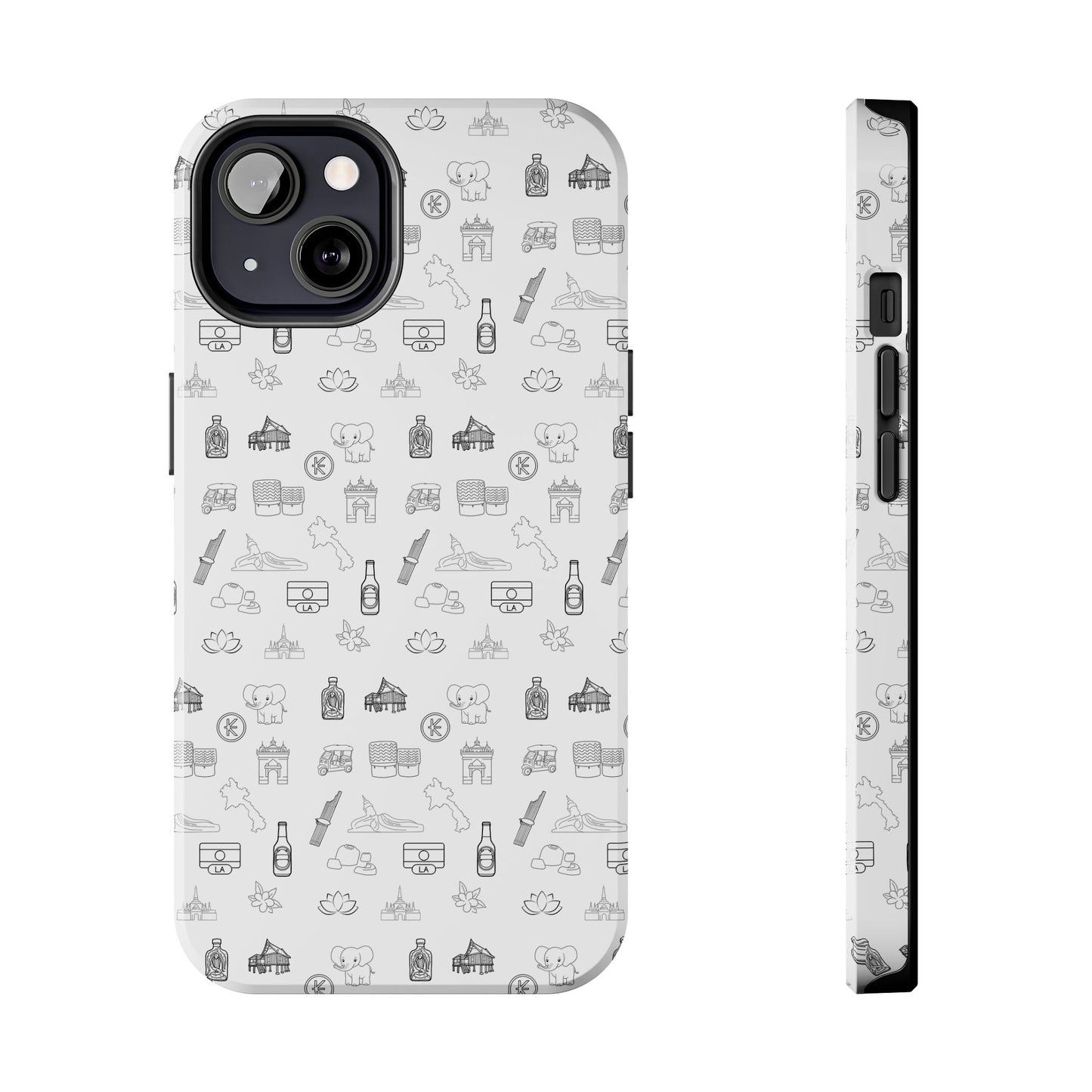 Tough Phone Cases "Lao Icons"