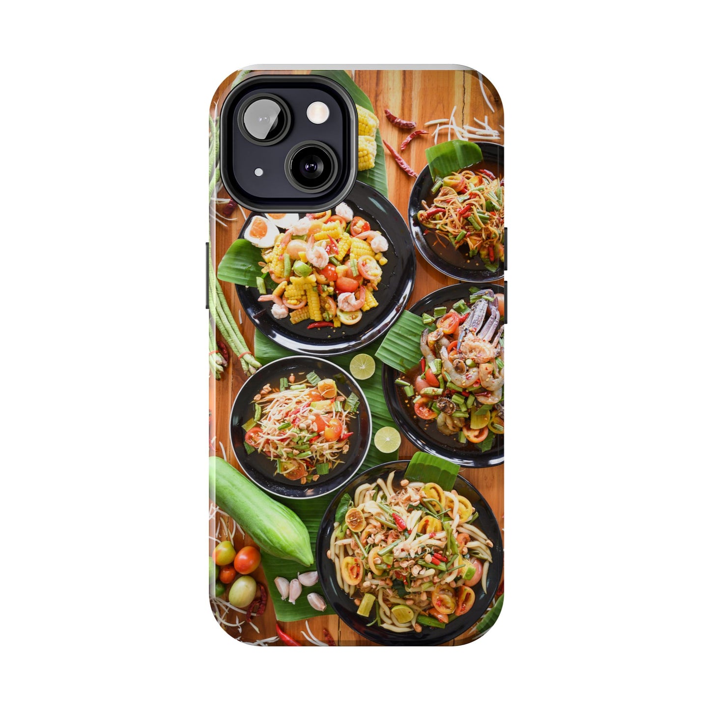 Tough Phone Cases "Papaya Salad"