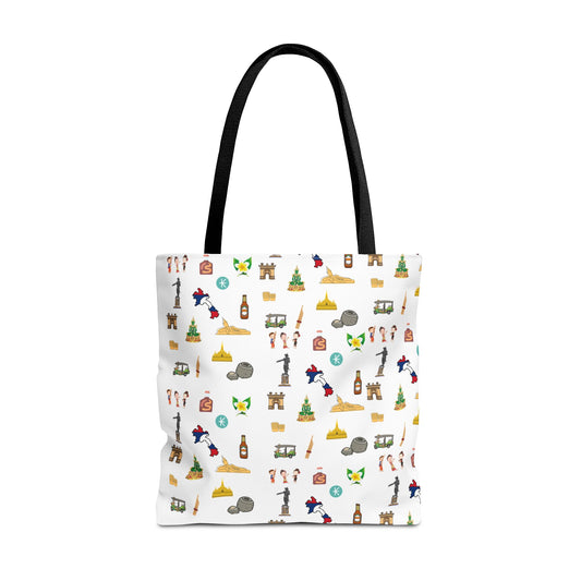 Lao Icons Tote Bag