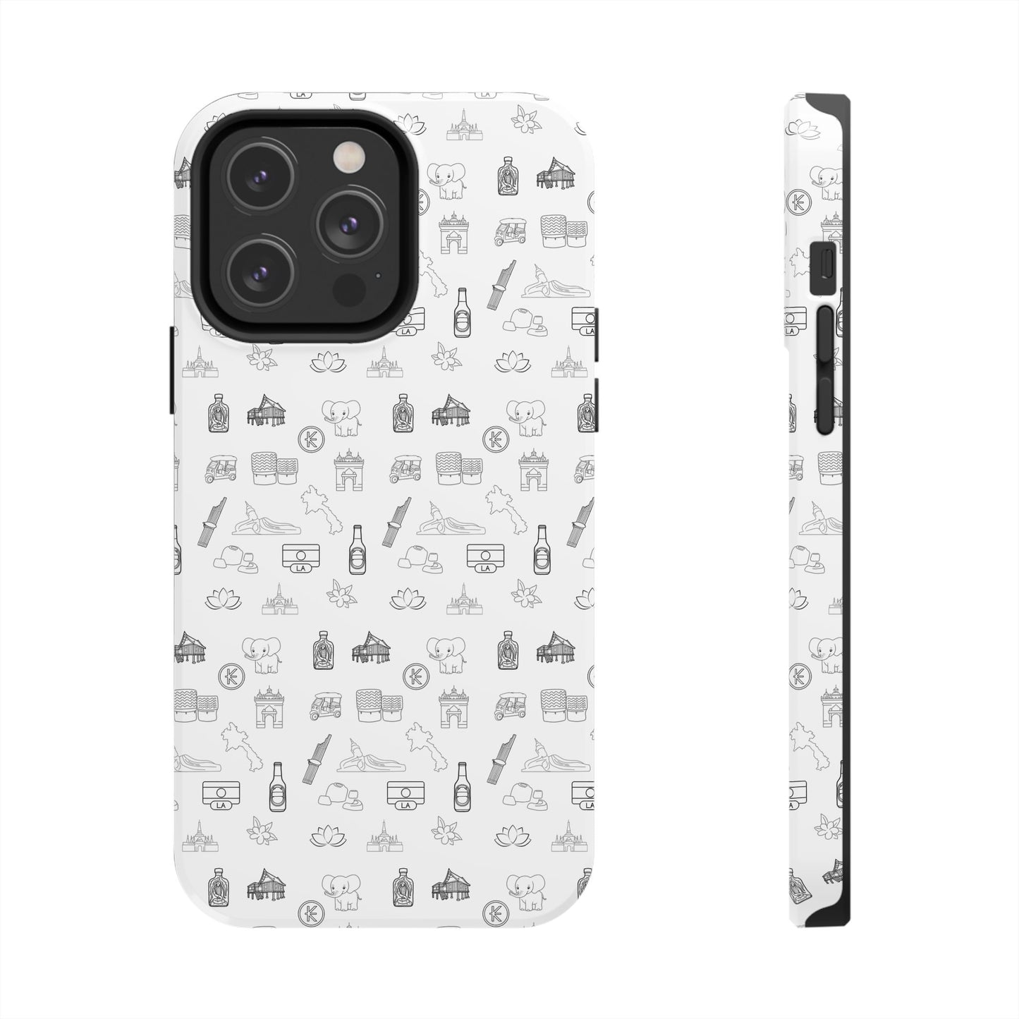 Tough Phone Cases "Lao Icons"