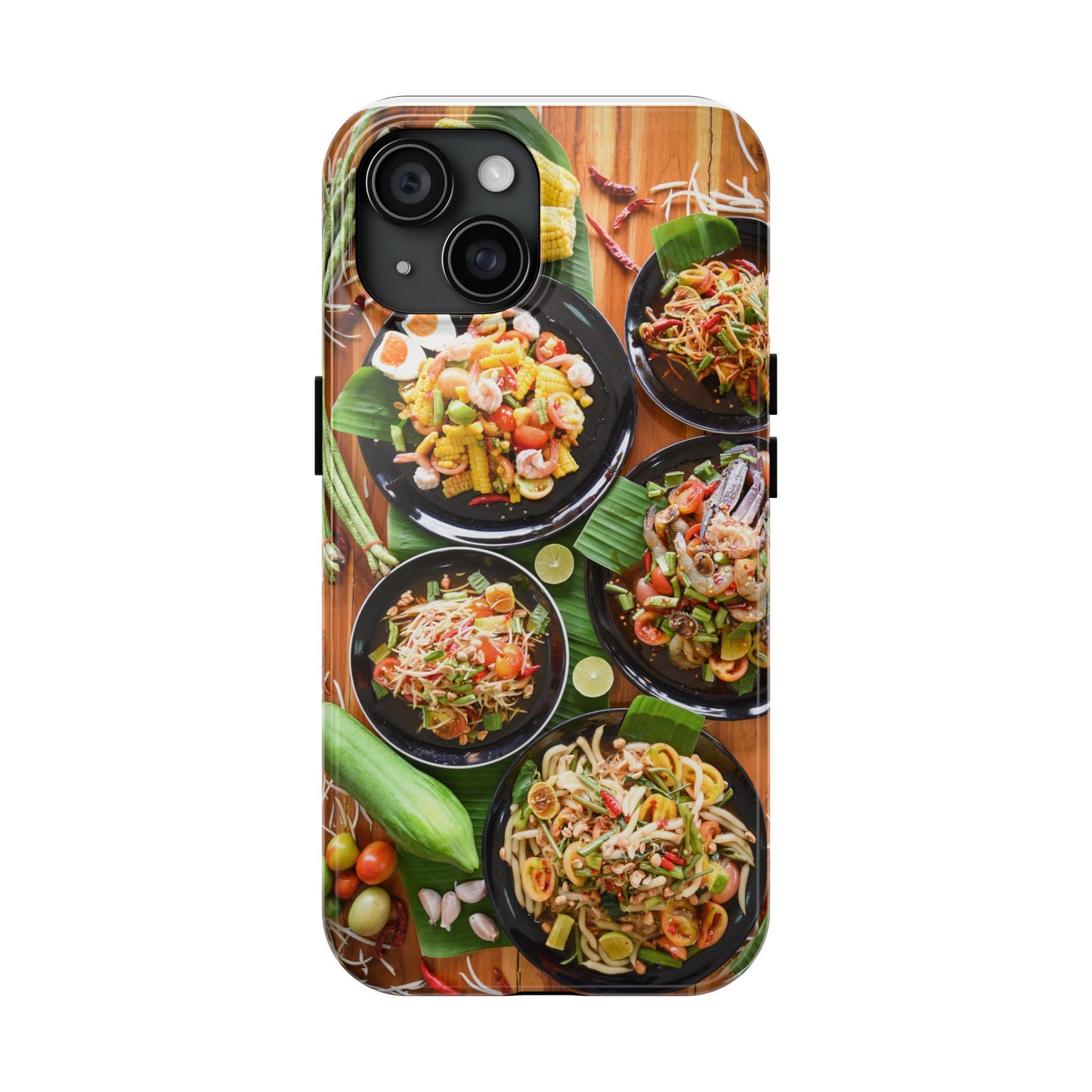 Tough Phone Cases "Papaya Salad"