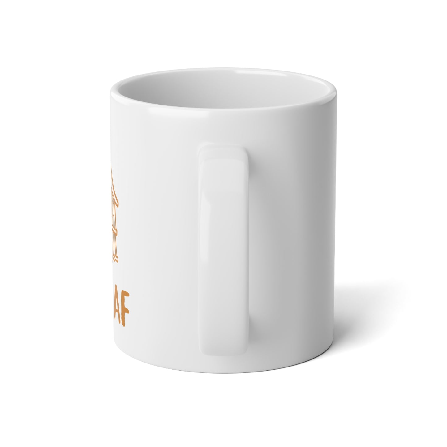 Jumbo Mug, 20oz "Bannok AF"