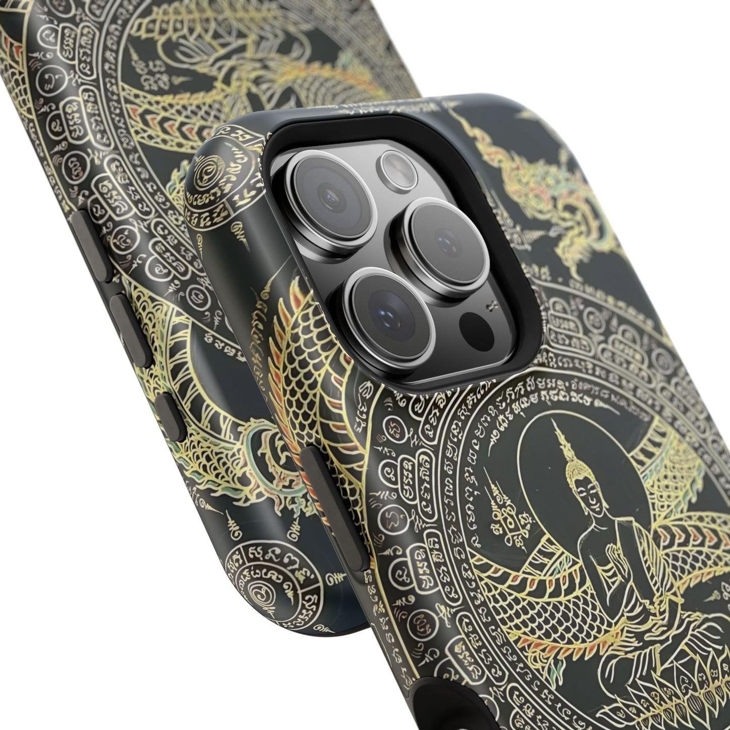 iPhone Case - Sak Yant Design - Magnetic Impact-Resistant