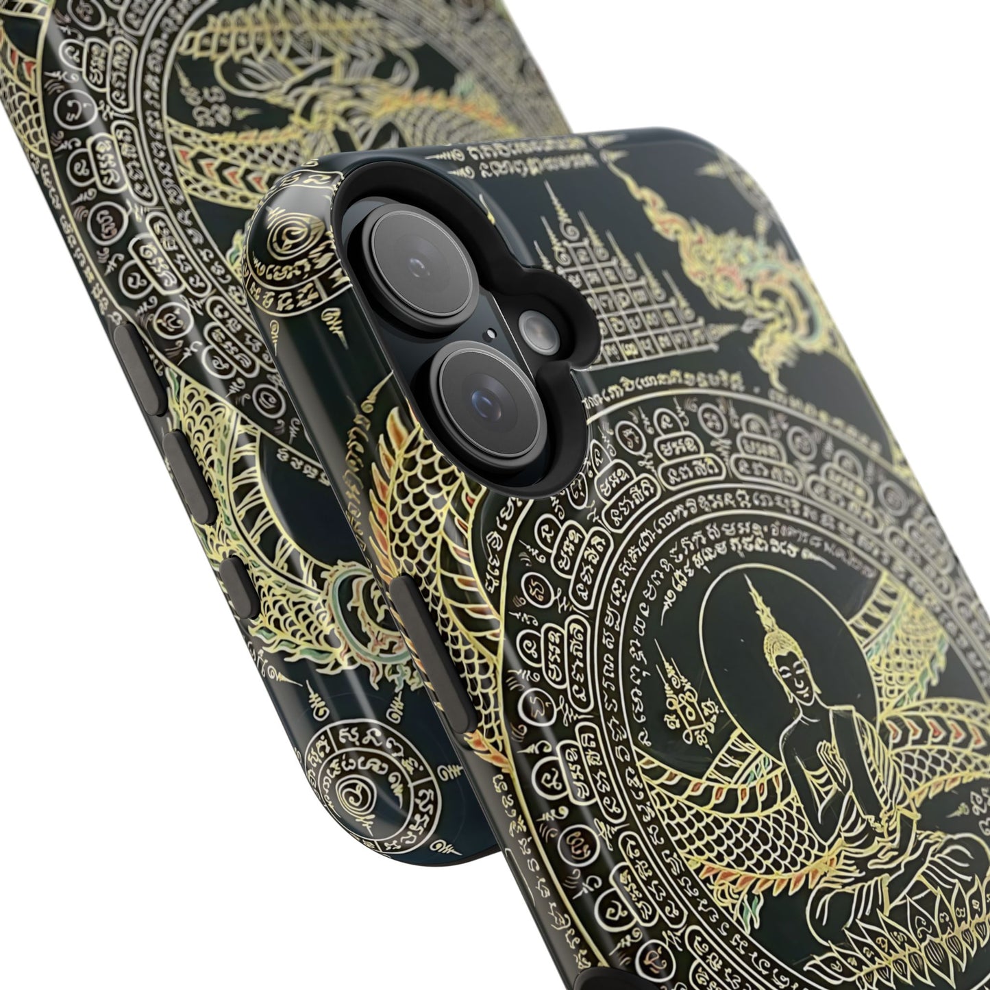 iPhone Case - Sak Yant Design - Magnetic Impact-Resistant