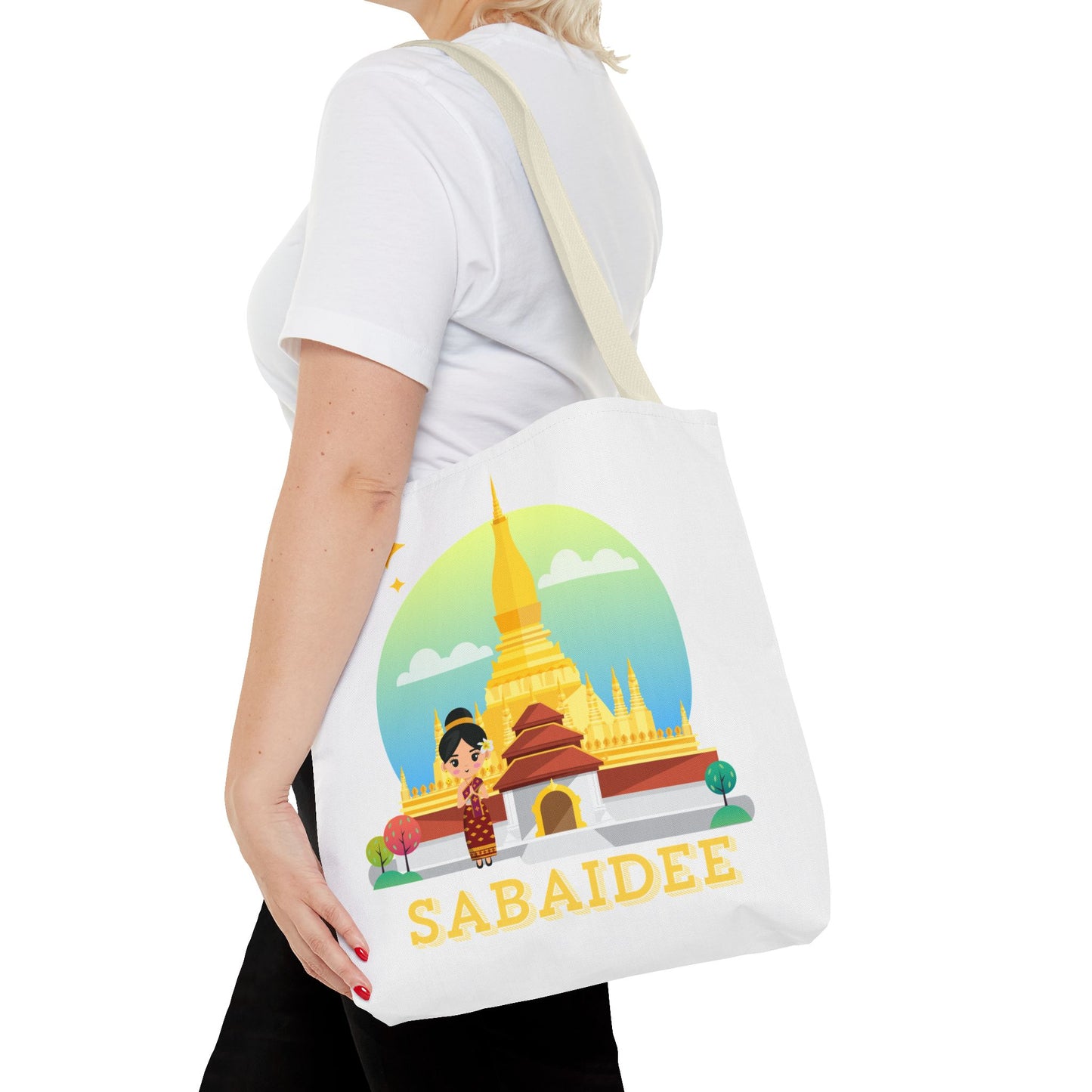 Tote Bag (AOP) "Sabaidee"