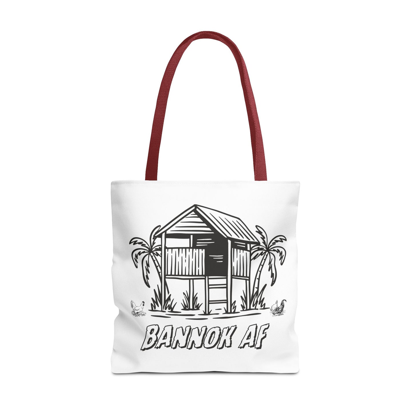 Tote Bag (AOP) "Bannok AF"