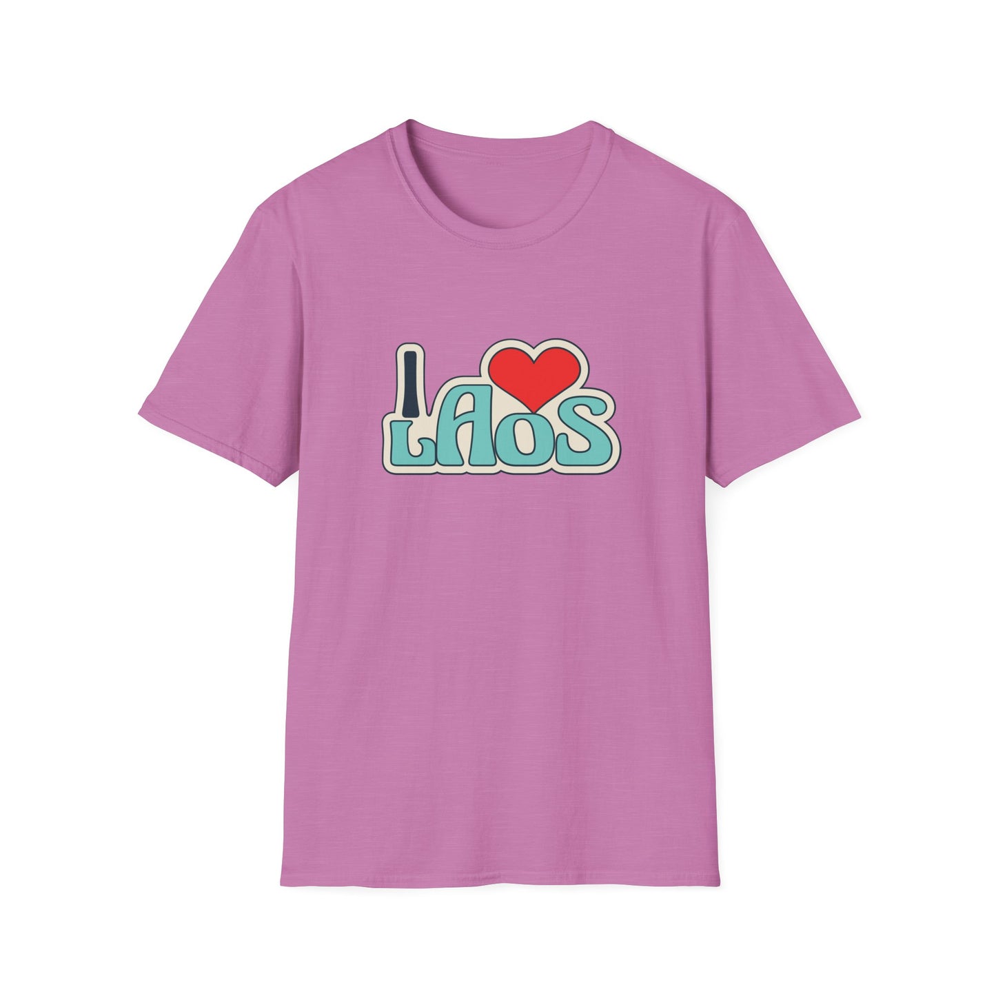 Unisex Softstyle T-Shirt "I Love Laos"