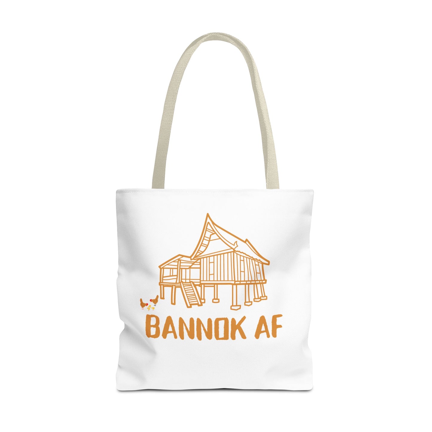 Tote Bag (AOP) "Bannok AF"