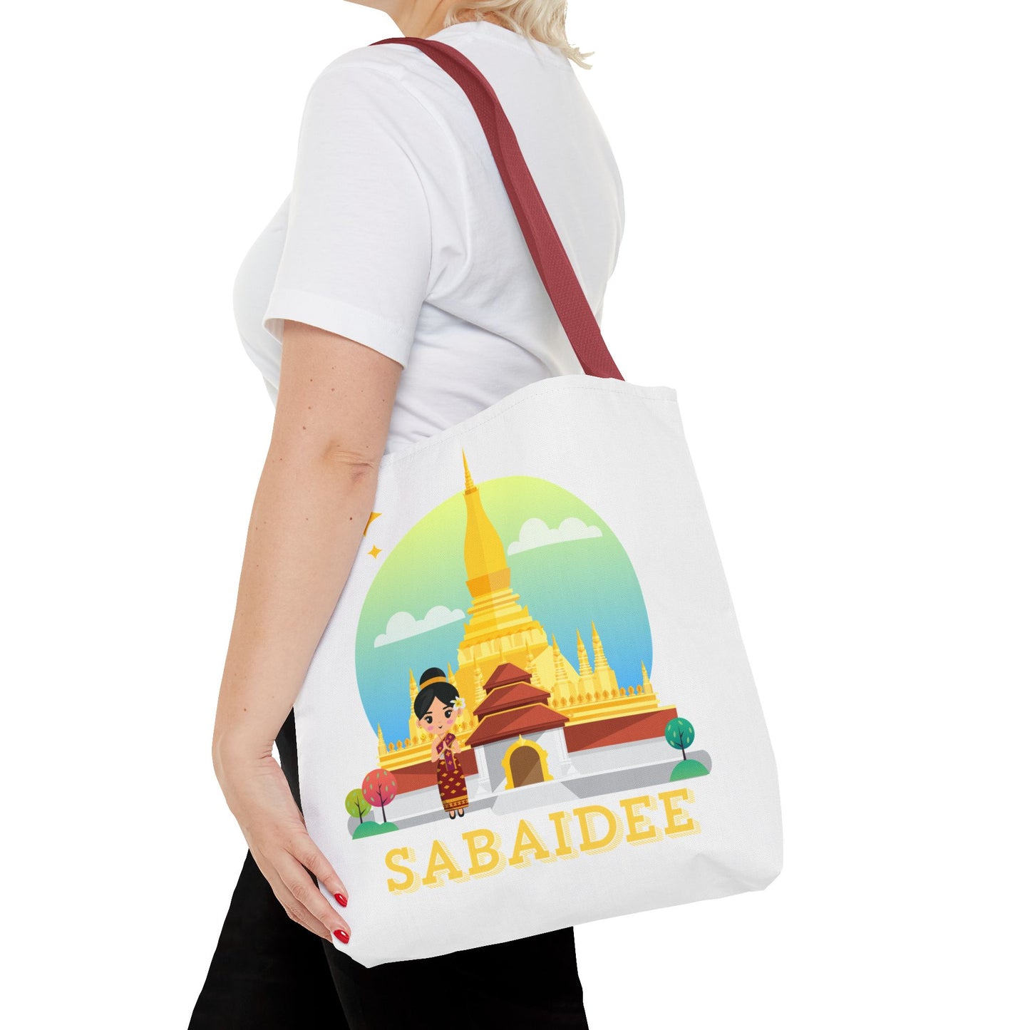 Tote Bag (AOP) "Sabaidee"