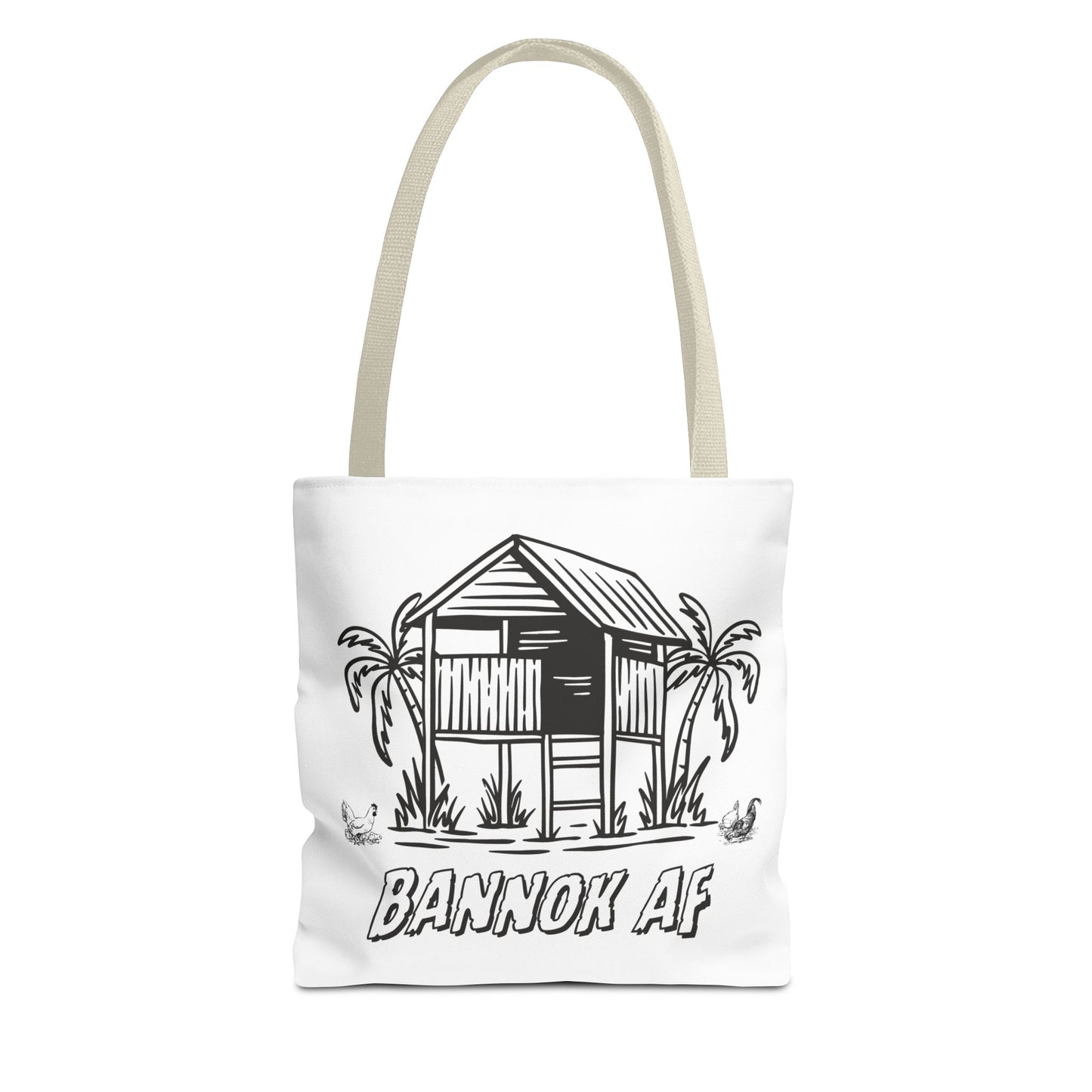 Tote Bag (AOP) "Bannok AF"