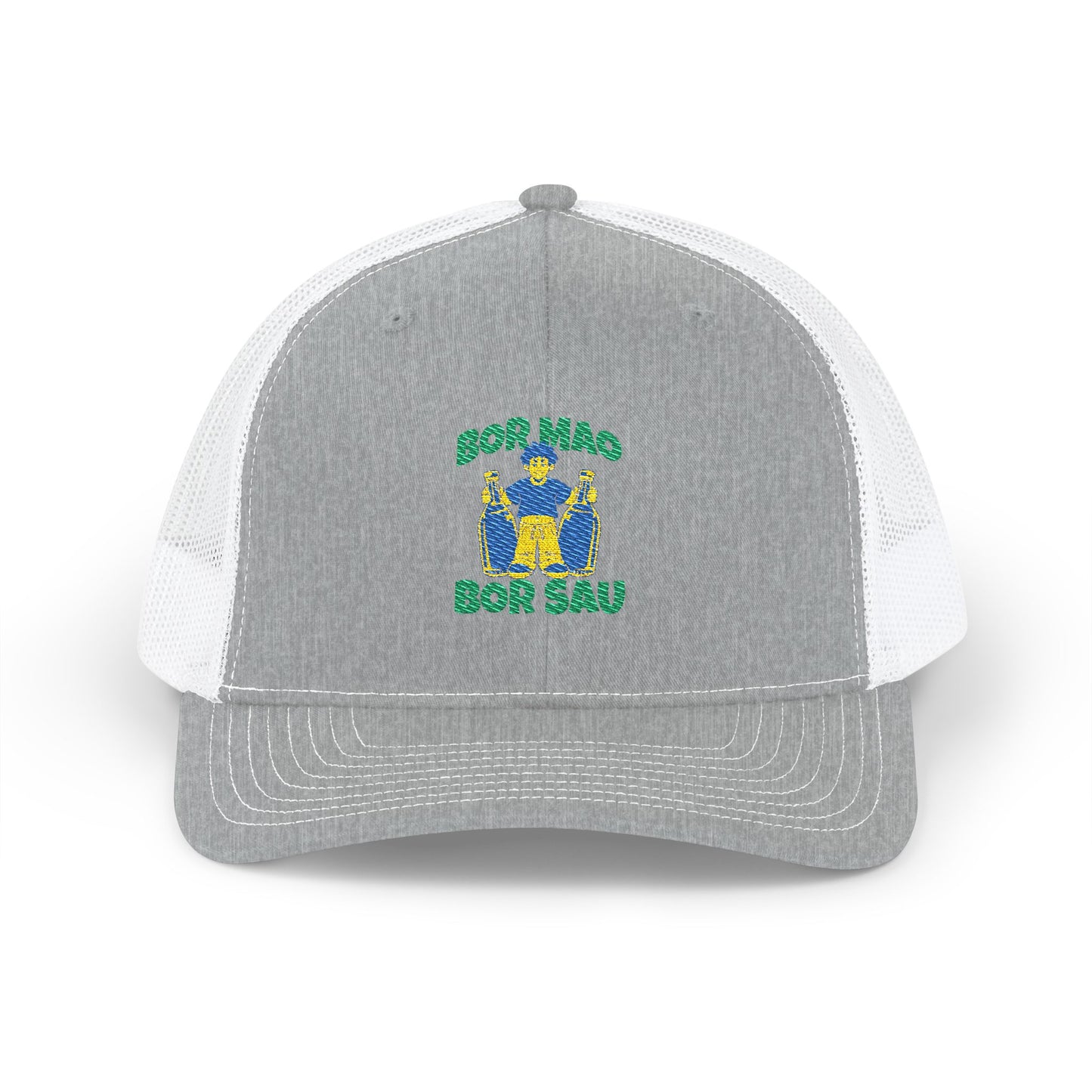 Embroidered Lao Drinking Meme Trucker Cap, Snapback Hat, Dad Hat, Funny Cap, Lao Pride, Gift for Him