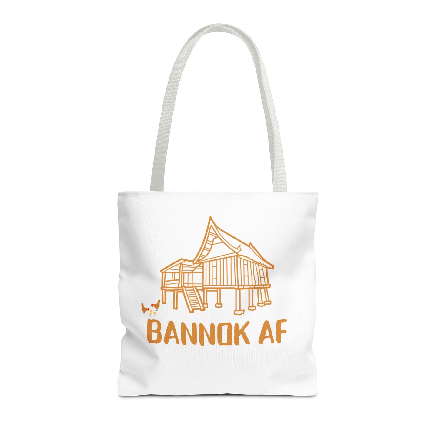 Tote Bag (AOP) "Bannok AF"