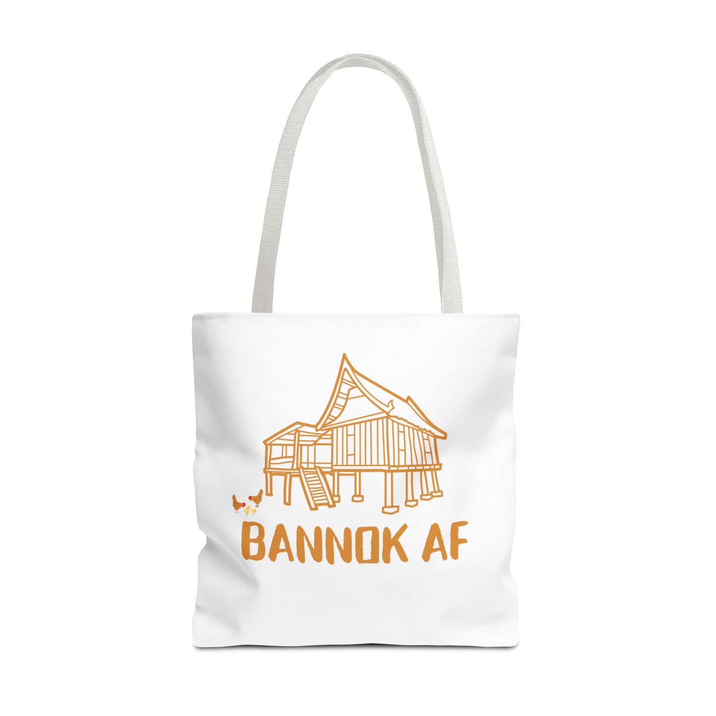 Tote Bag (AOP) "Bannok AF"